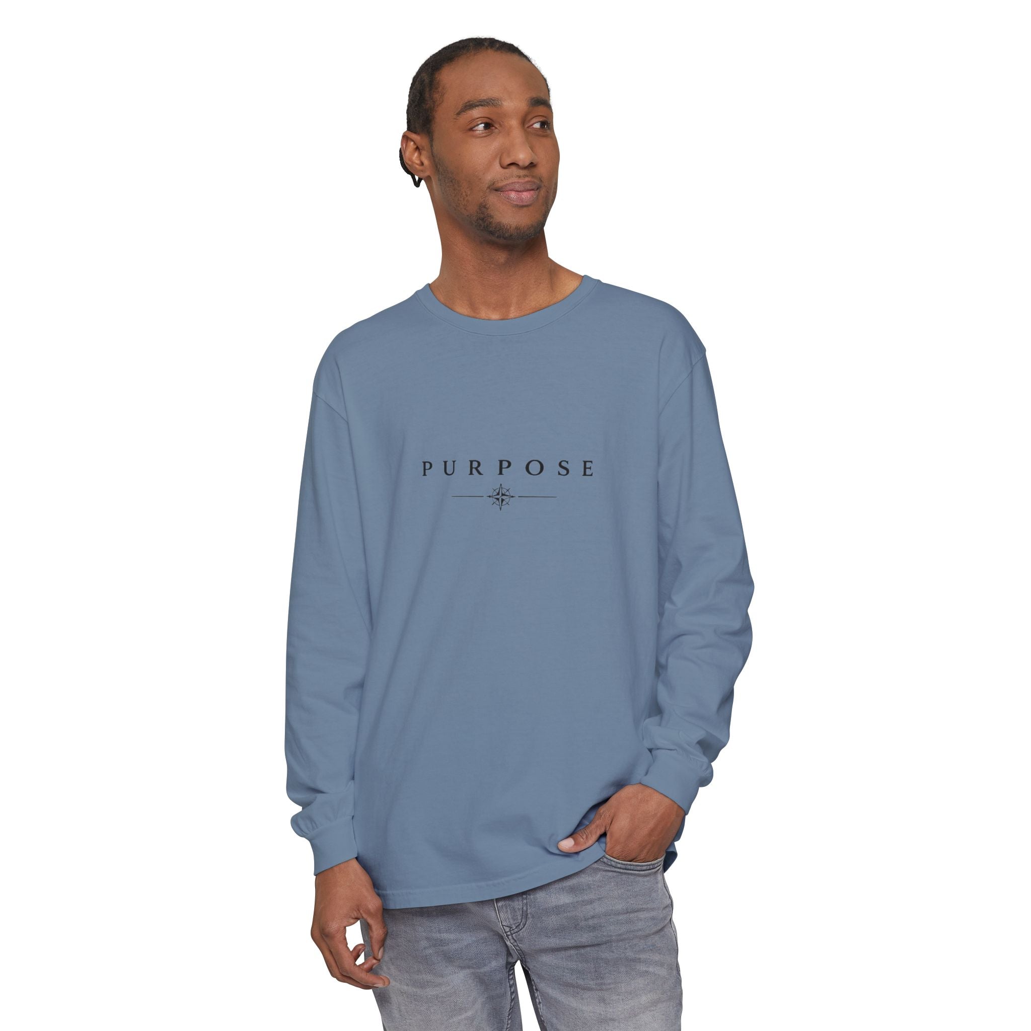 Long Sleeve T-Shirt with Pullover Nation Logo