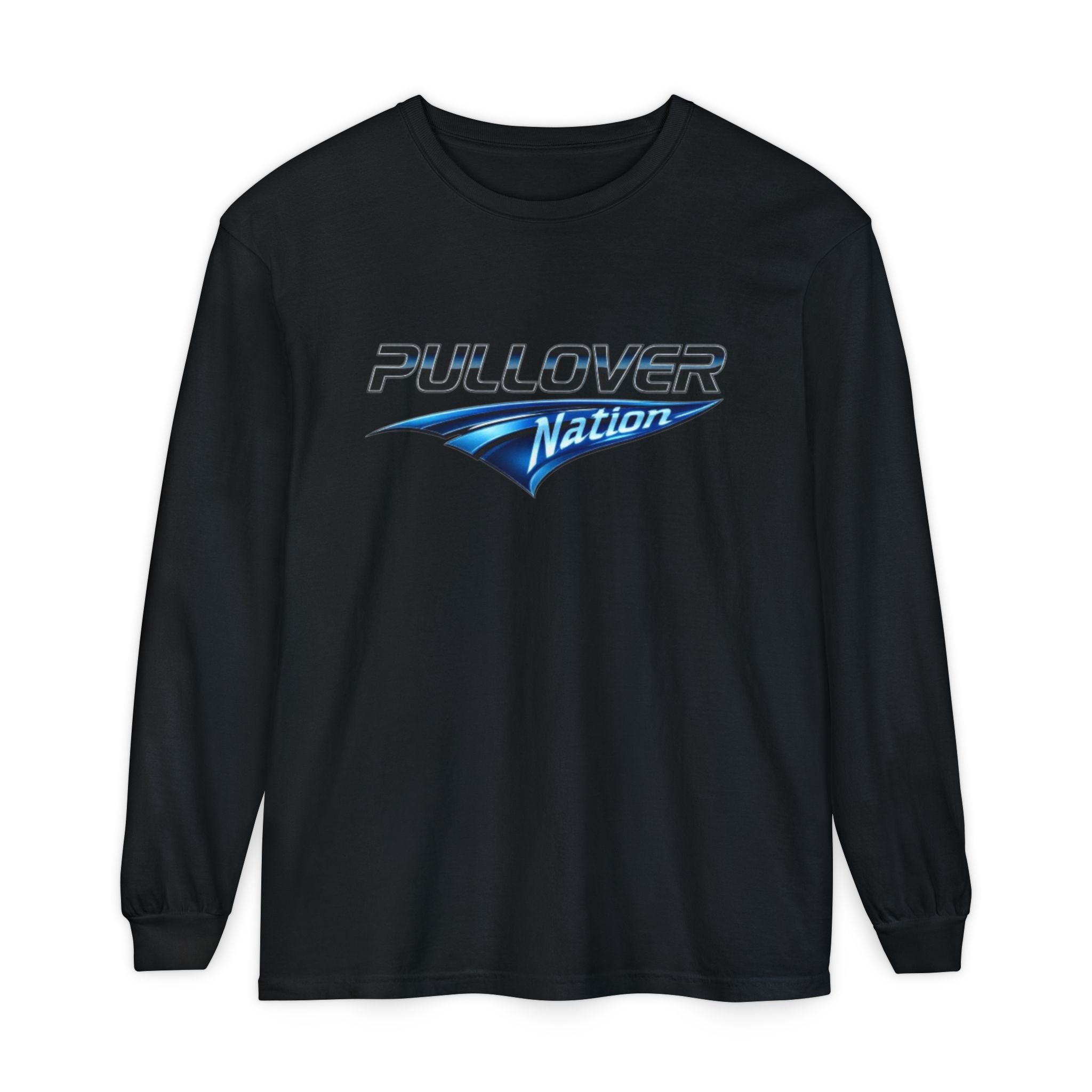 Long Sleeve T-Shirt with Pullover Nation Logo