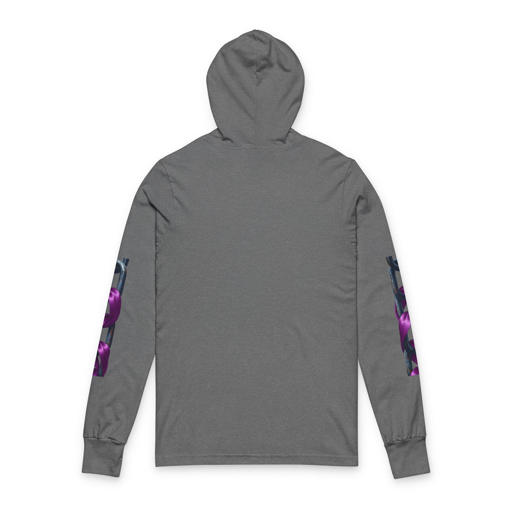 Domestic Violence Awareness Chain & Ribbon Hooded Tee