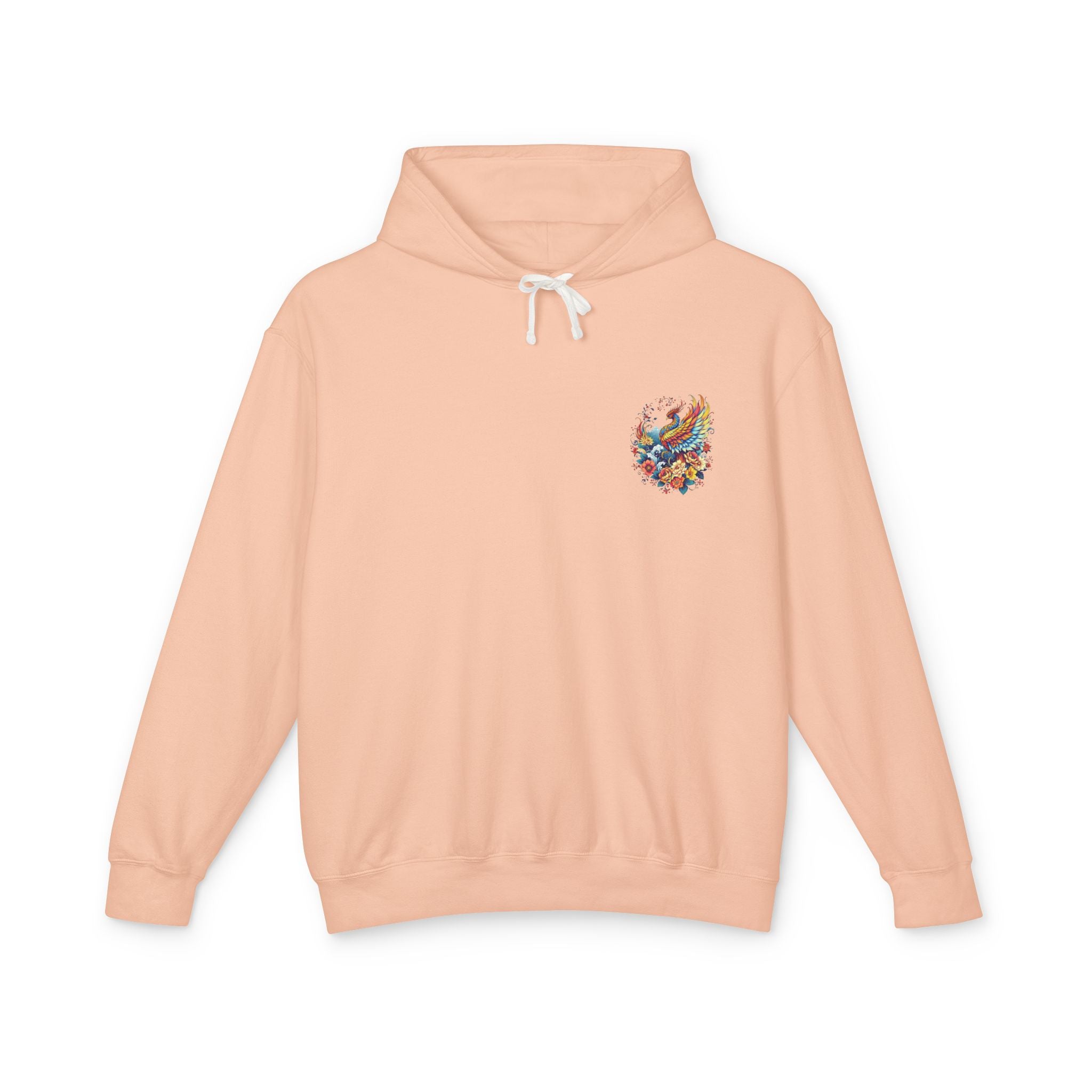 Phoenix Floral Hoodie for Strength and Survivors
