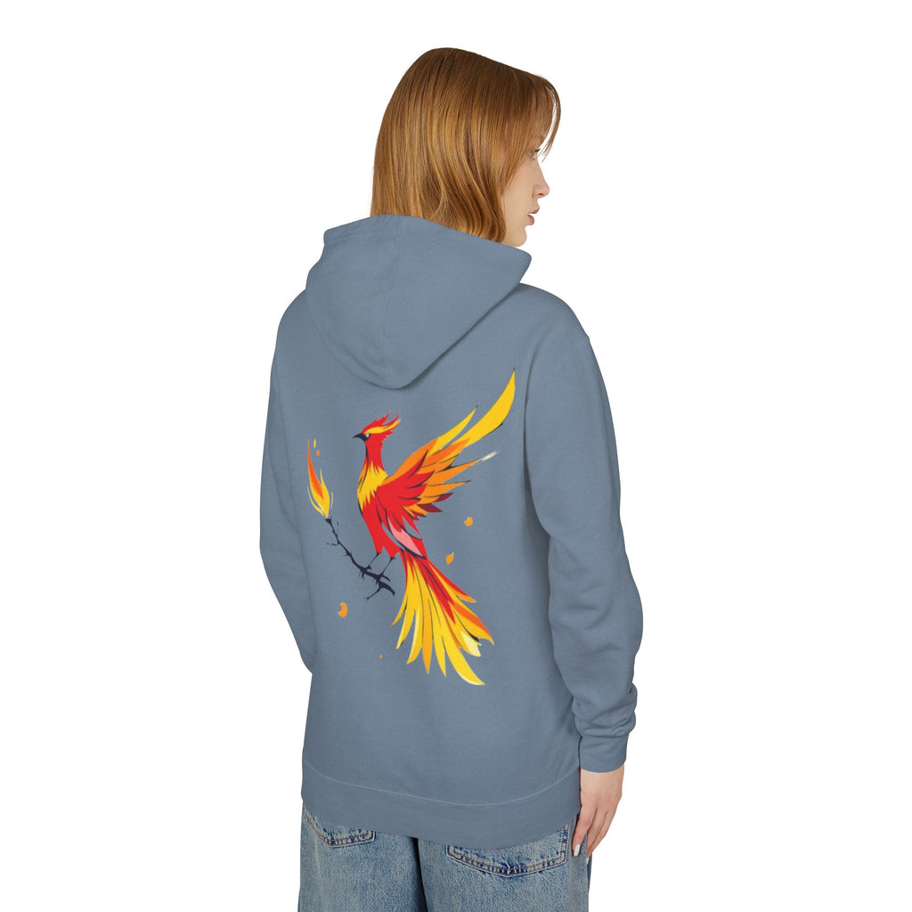 Phoenix Resilience Hooded Sweatshirt — Pullover with Phoenix Energy