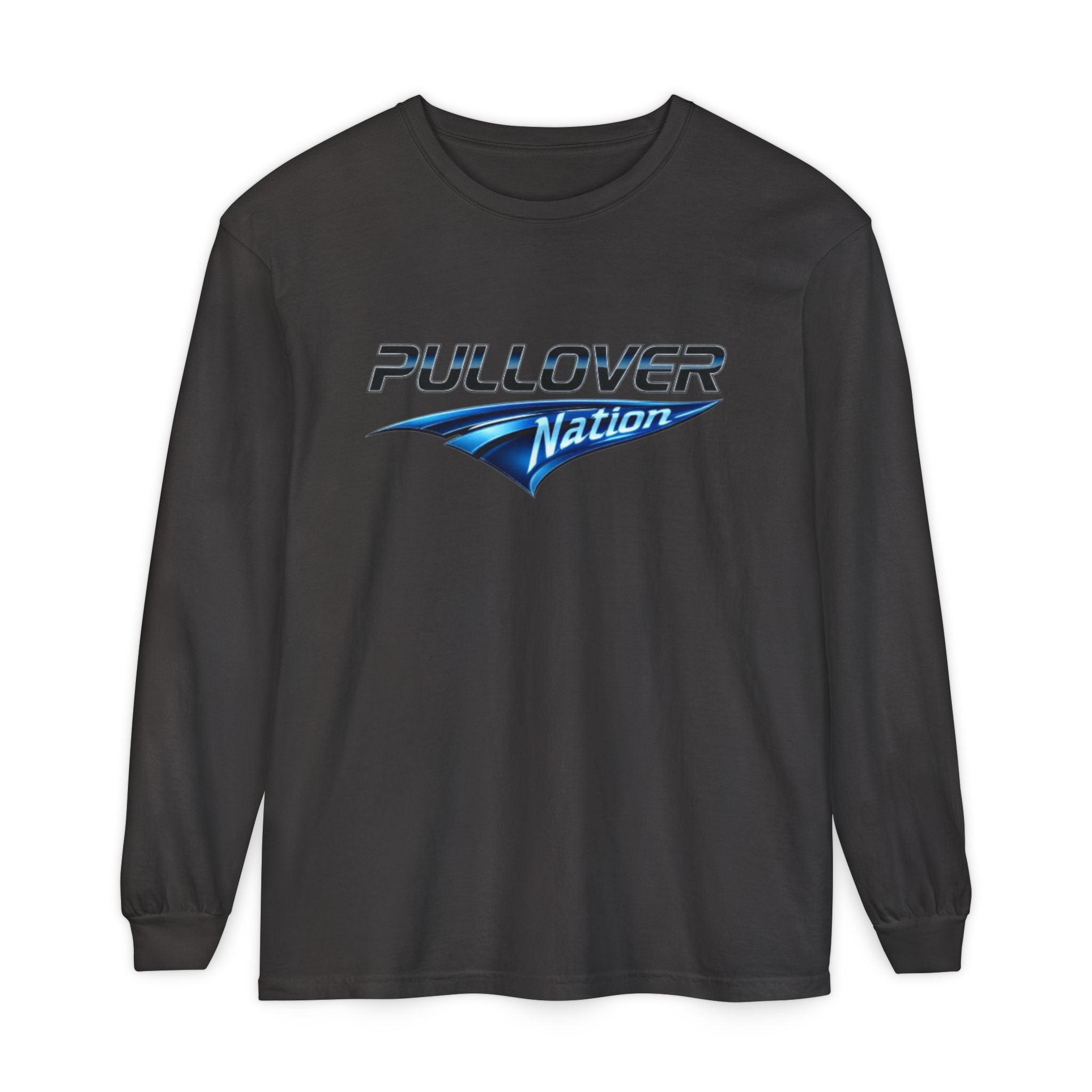Long Sleeve T-Shirt with Pullover Nation Logo