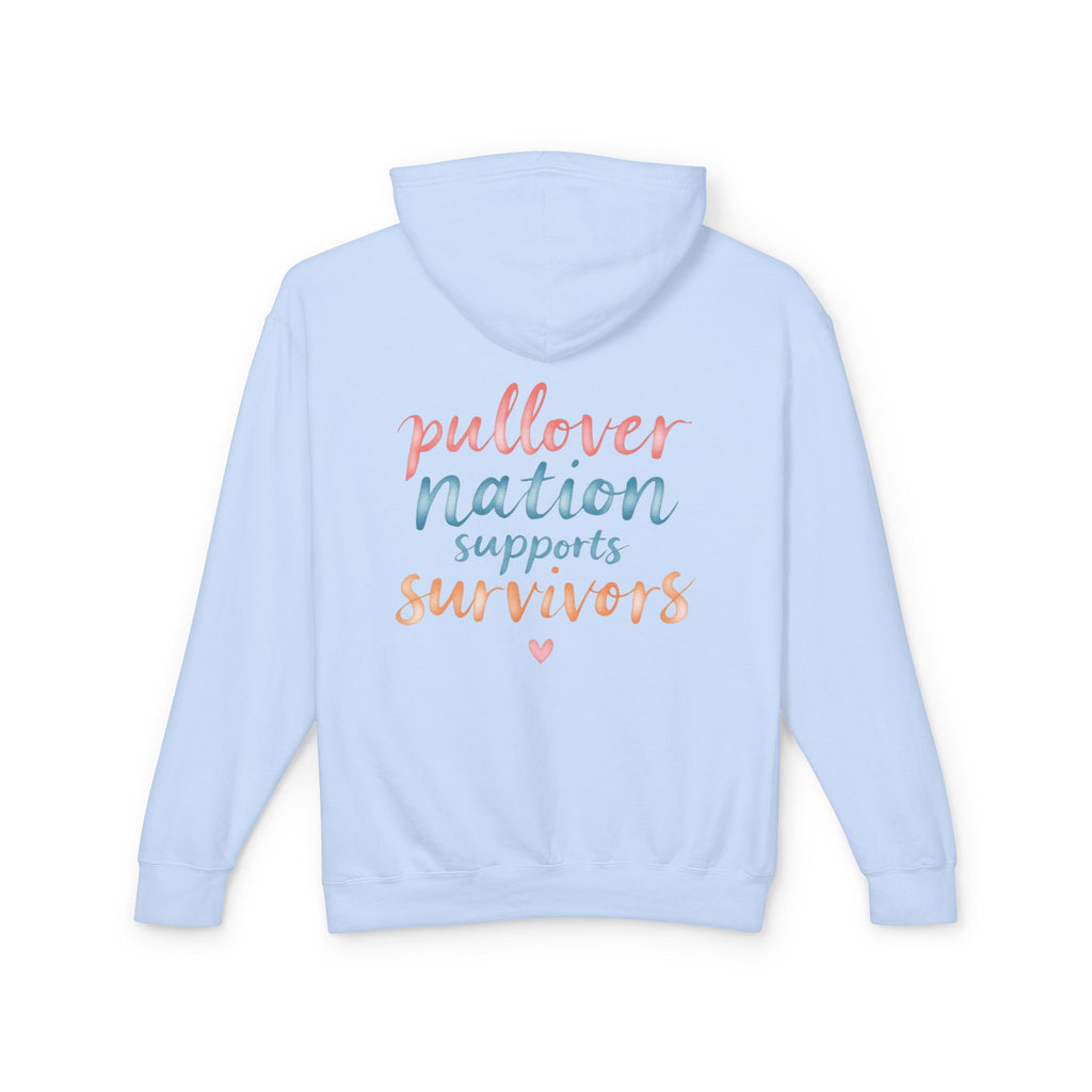 Pullover Nation Supports Survivors Hoodie — Awareness Support Sweatshirt