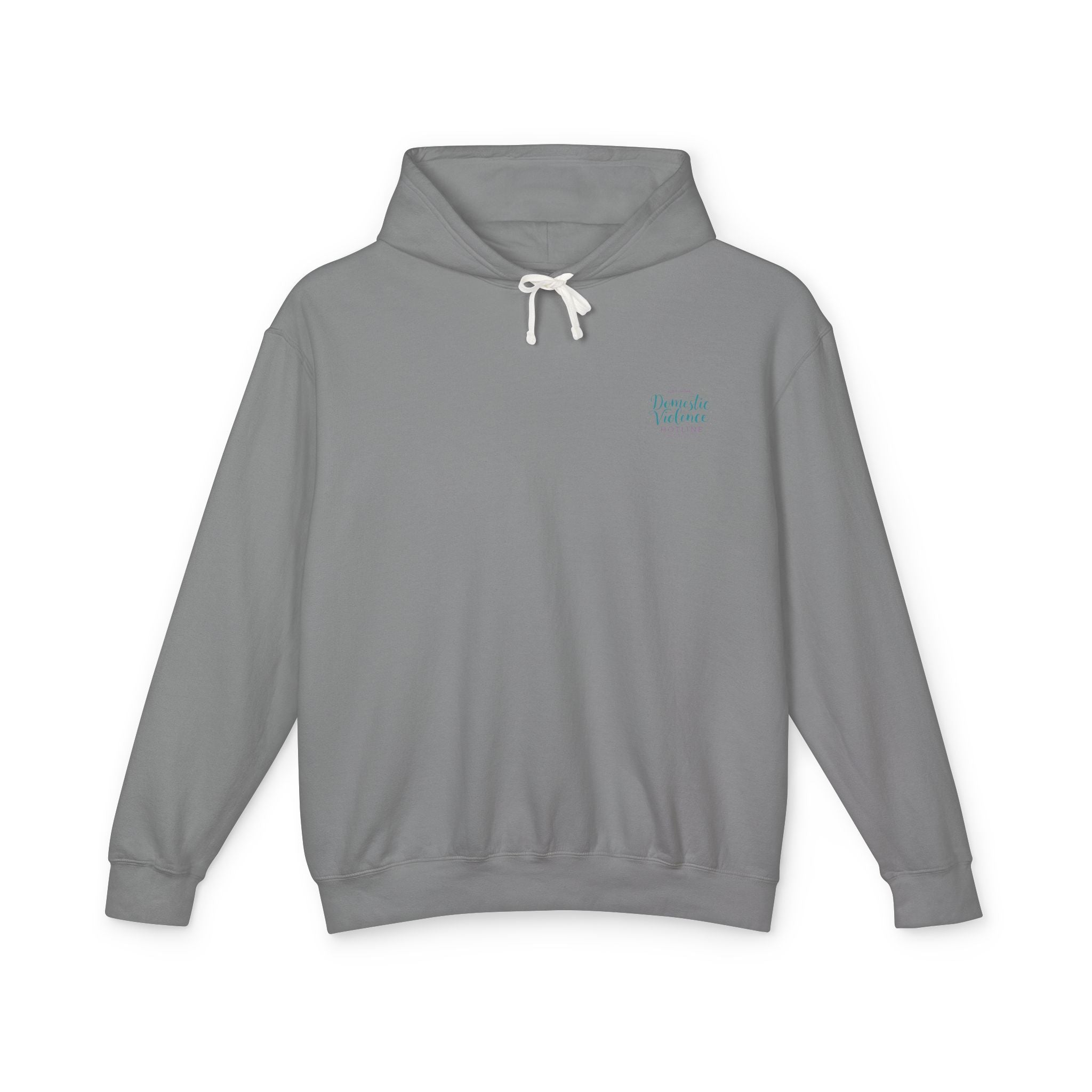 Domestic Violence Hotline Hoodie — National Support Sweatshirt with 1-800-799-7233