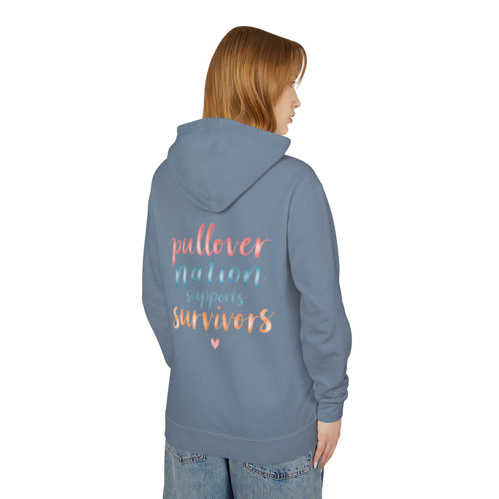 Pullover Nation Supports Survivors Hoodie — Awareness Support Sweatshirt