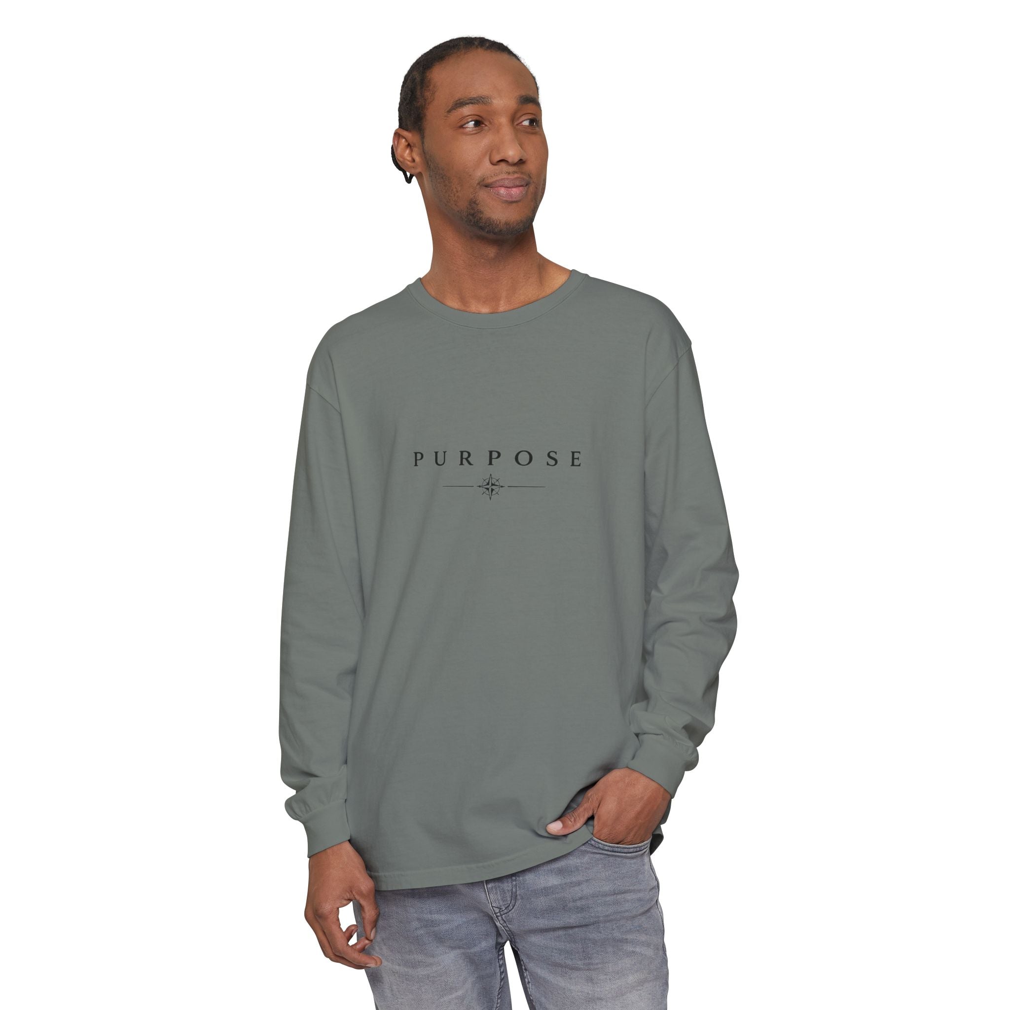 Long Sleeve T-Shirt with Pullover Nation Logo