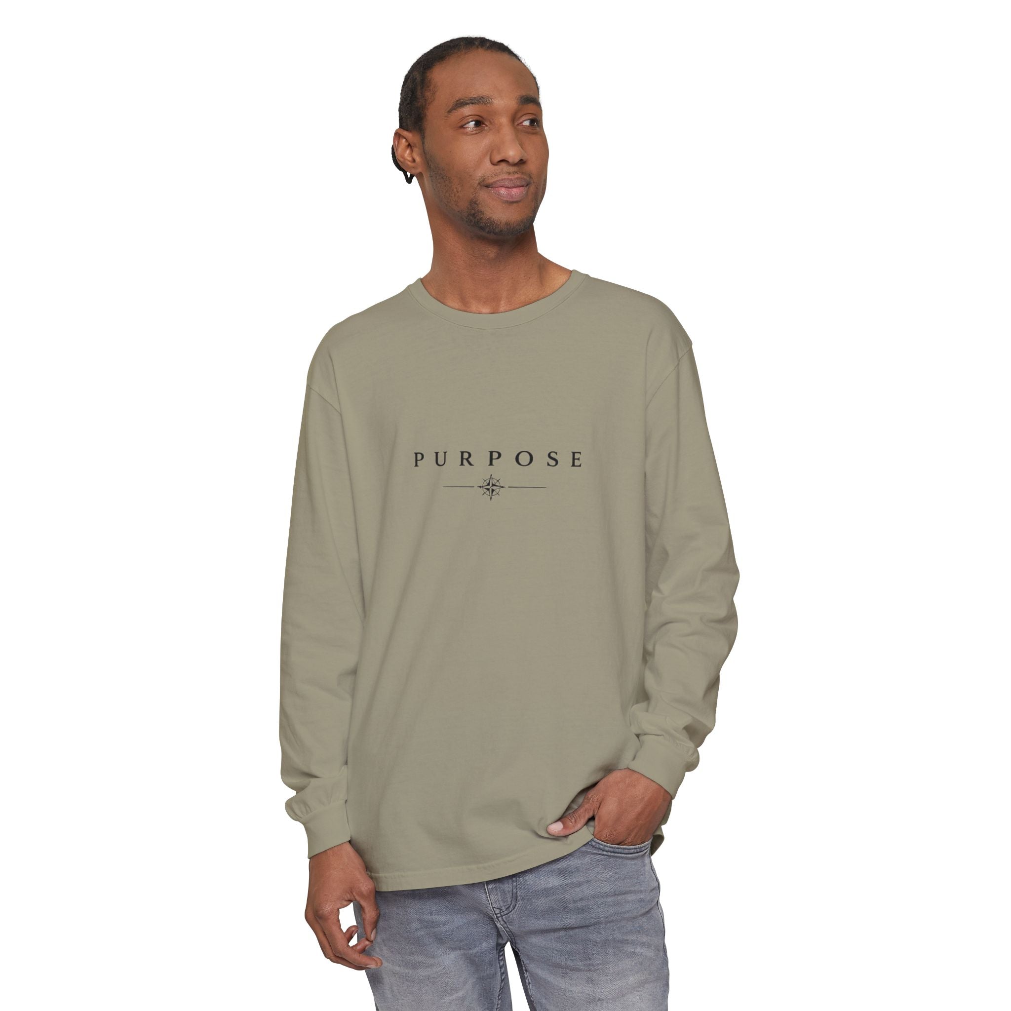 Long Sleeve T-Shirt with Pullover Nation Logo