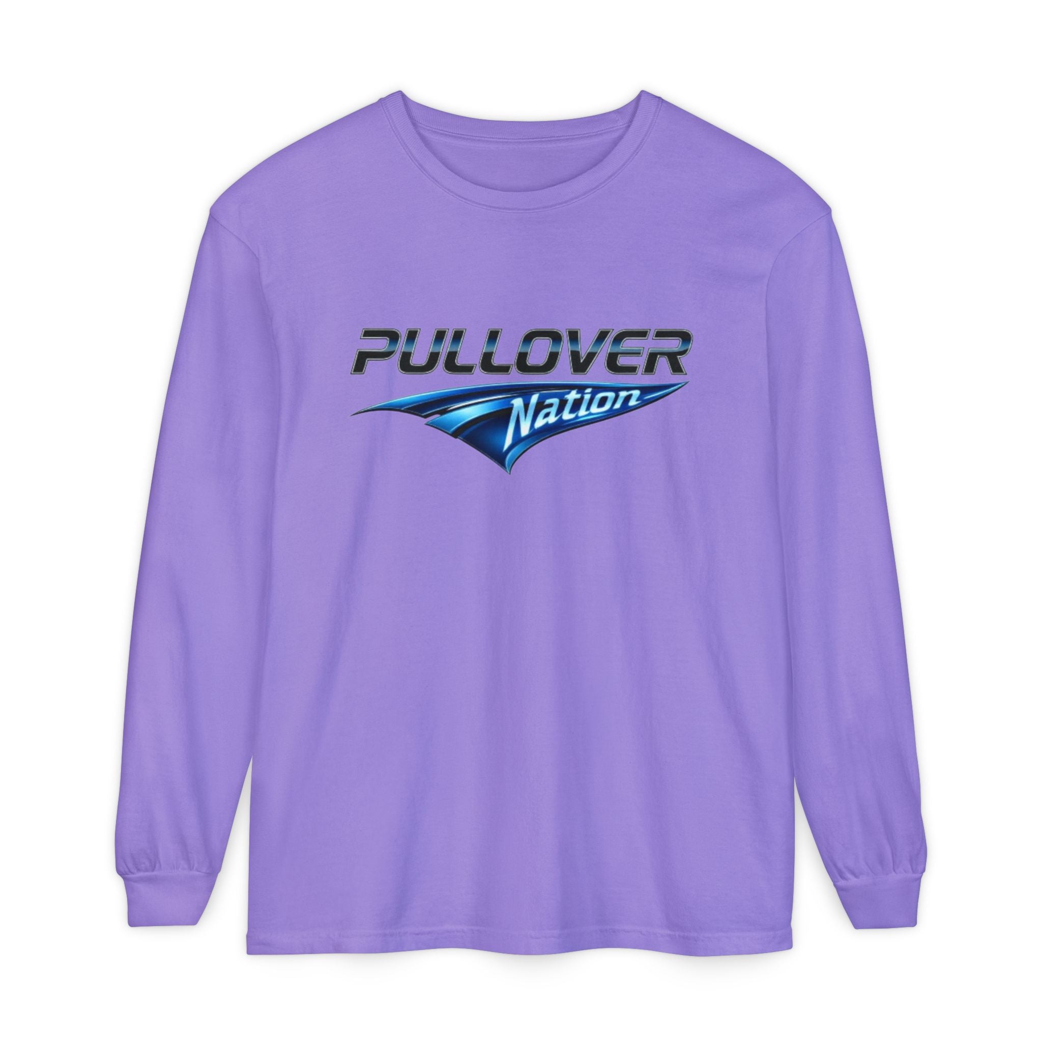 Long Sleeve T-Shirt with Pullover Nation Logo