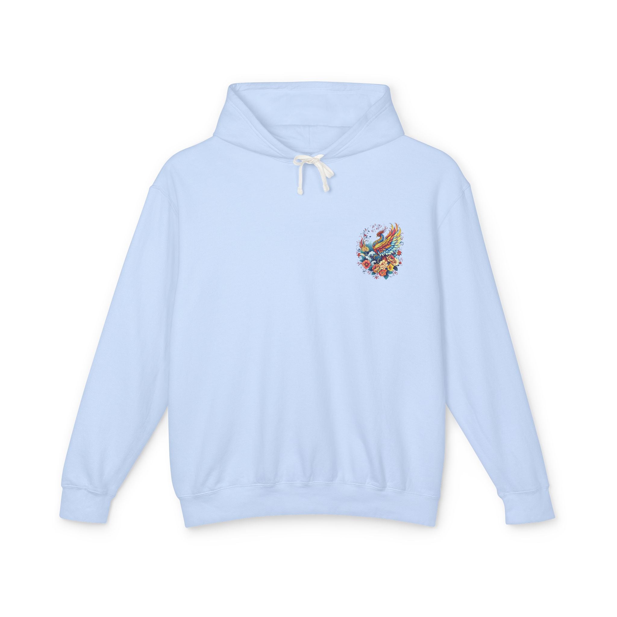 Phoenix Floral Hoodie for Strength and Survivors