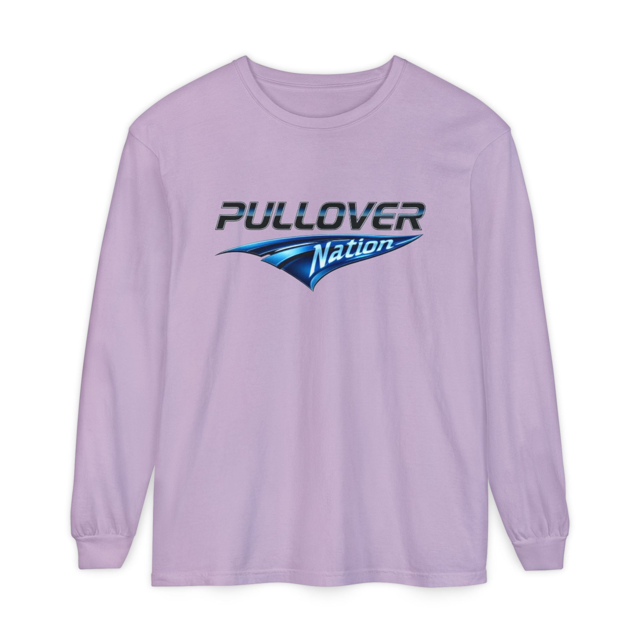 Long Sleeve T-Shirt with Pullover Nation Logo