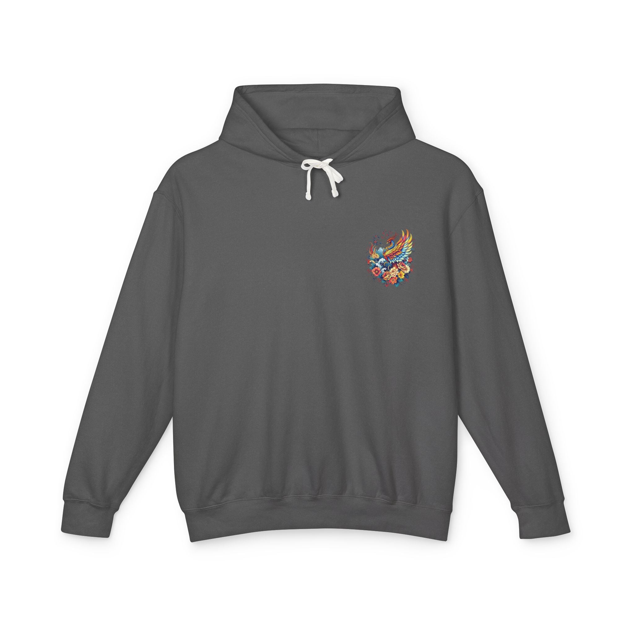 Phoenix Floral Hoodie for Strength and Survivors