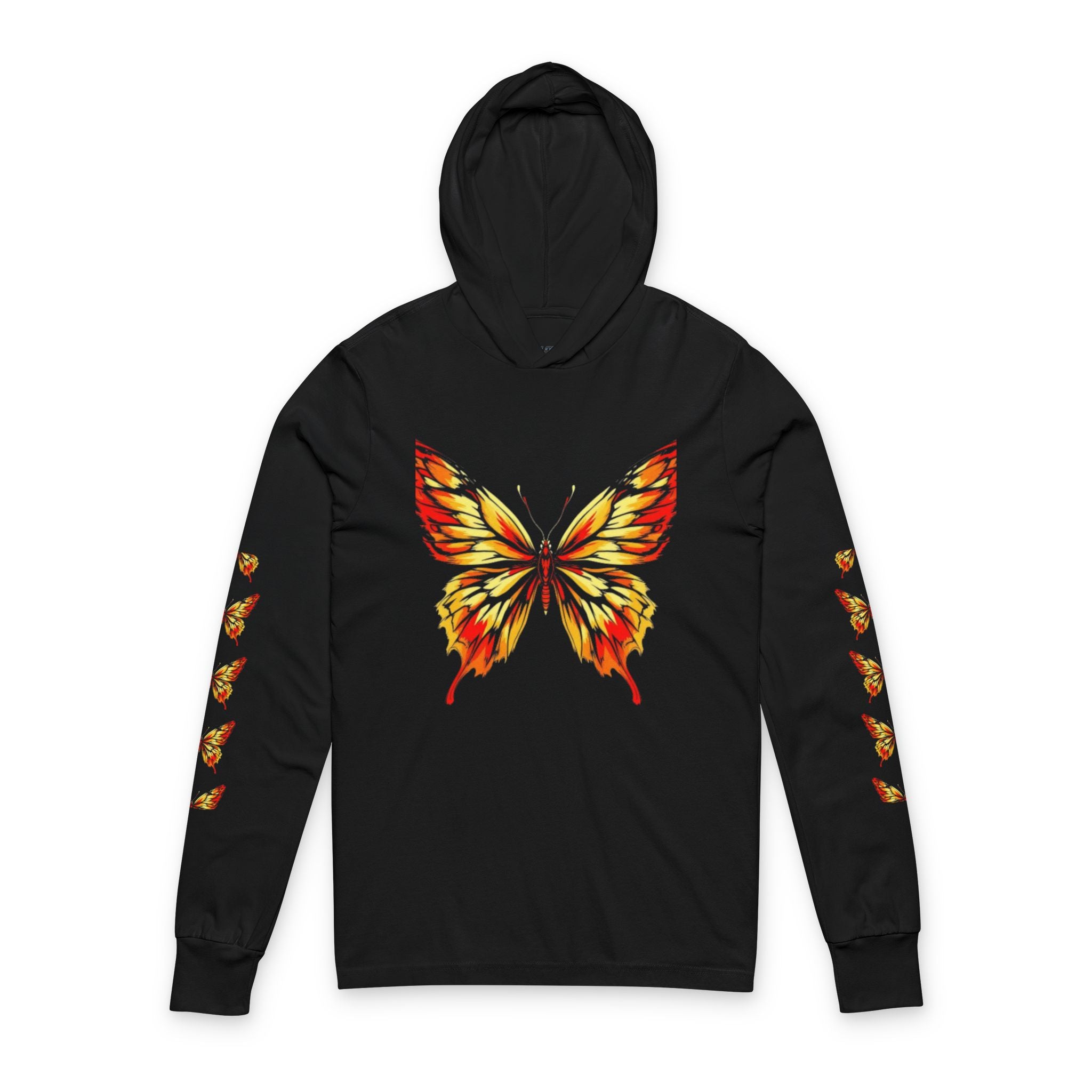 Butterfly Awareness Hooded Long Sleeve Tee