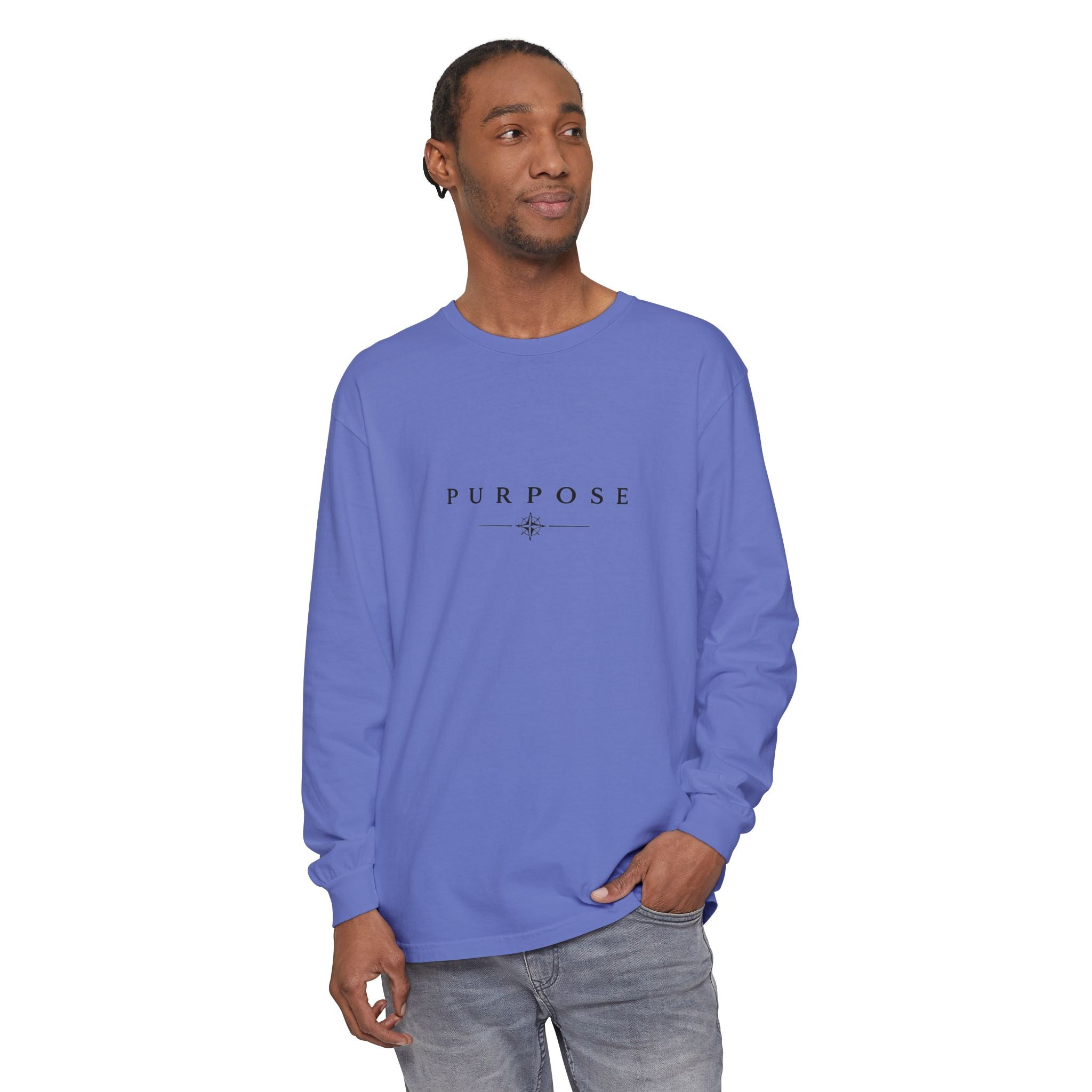 Long Sleeve T-Shirt with Pullover Nation Logo