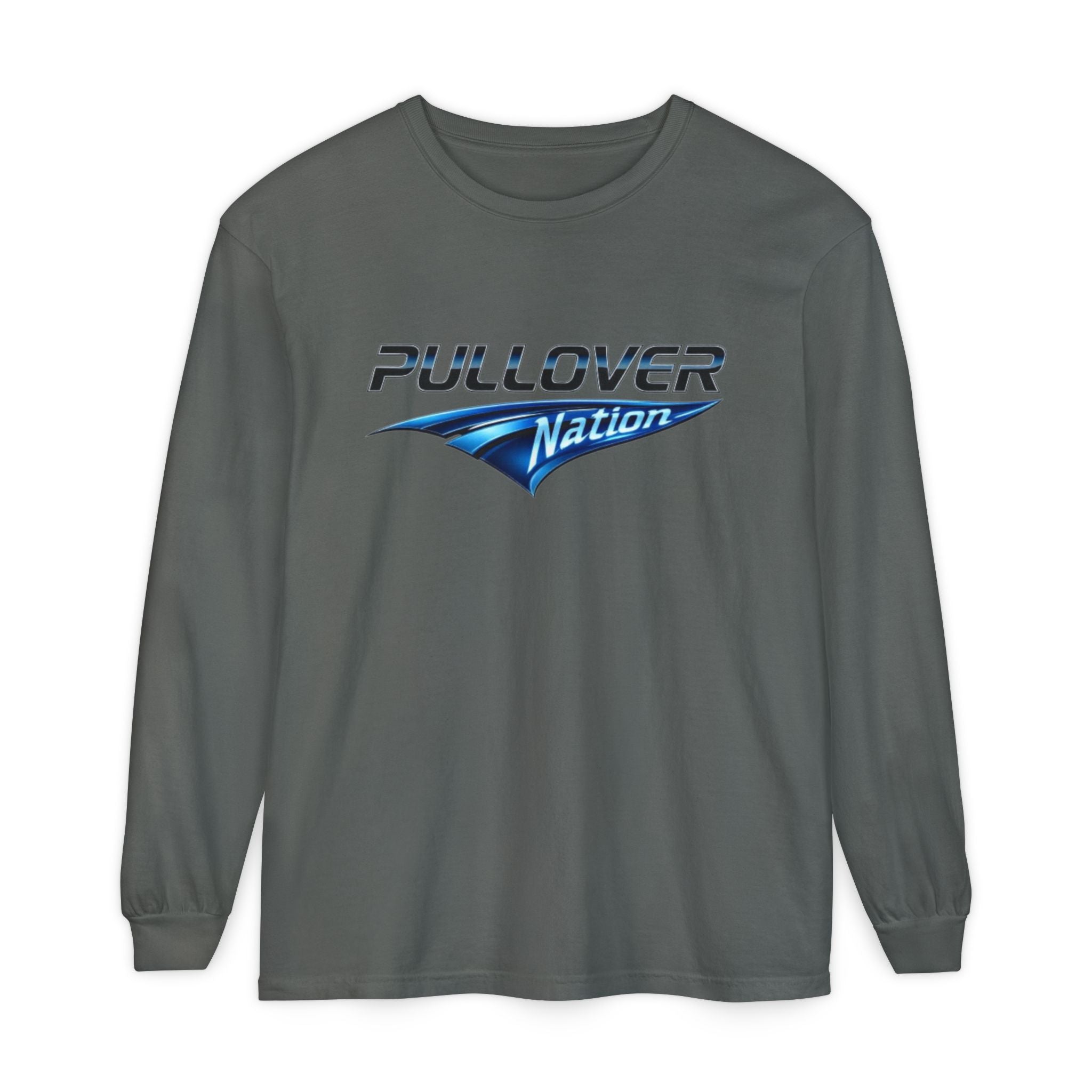Long Sleeve T-Shirt with Pullover Nation Logo