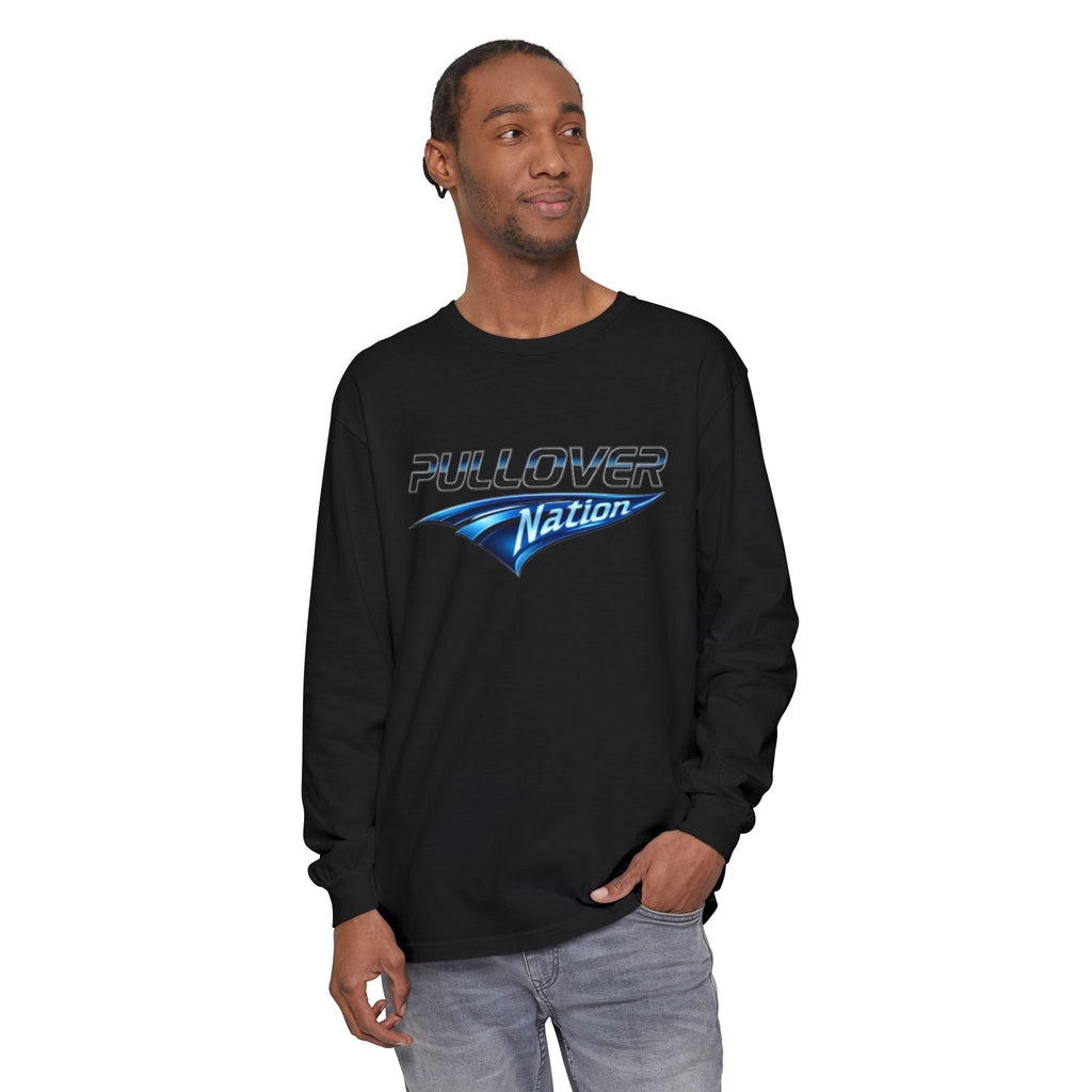 Long Sleeve T-Shirt with Pullover Nation Logo