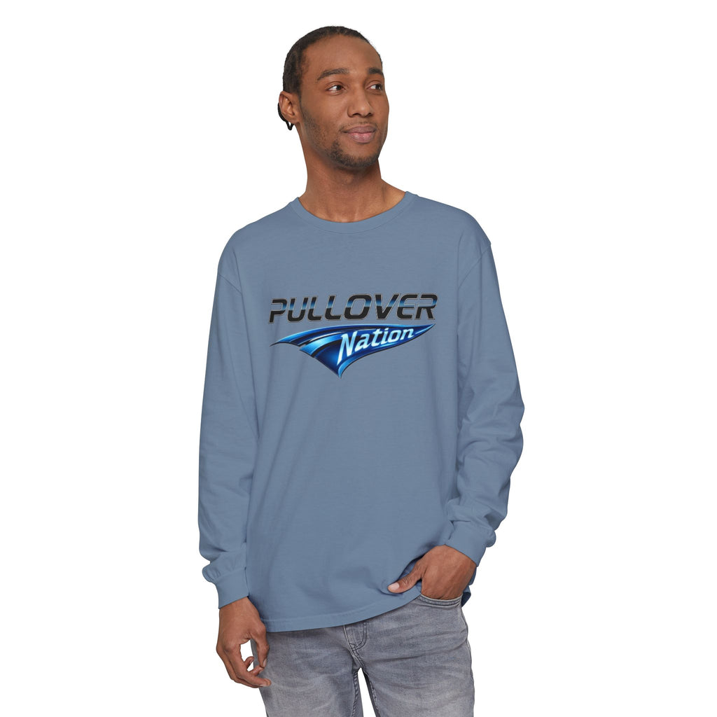 Long Sleeve T-Shirt with Pullover Nation Logo