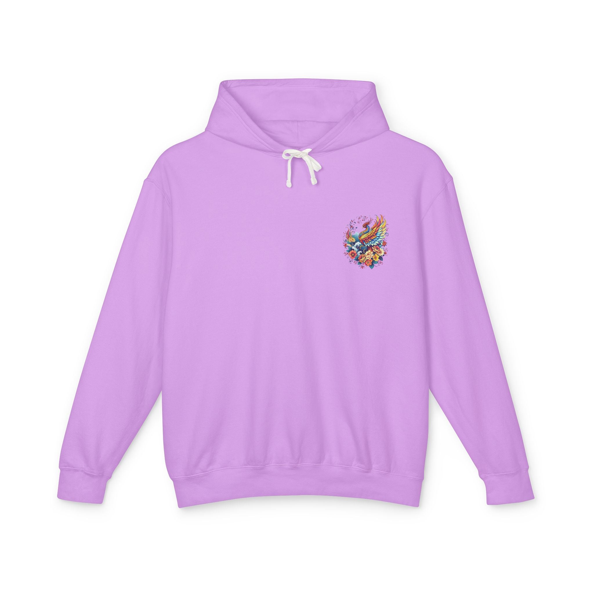 Phoenix Floral Hoodie for Strength and Survivors