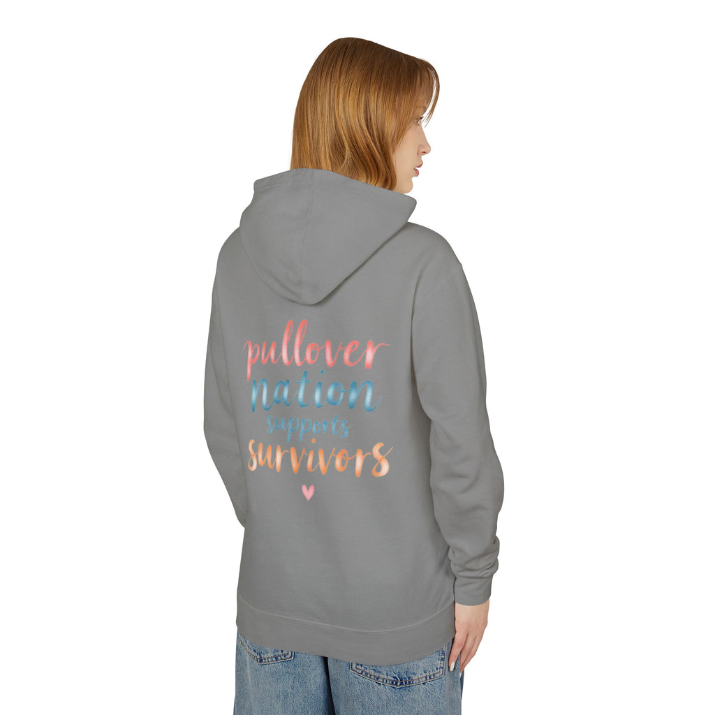 Pullover Nation Supports Survivors Hoodie — Awareness Support Sweatshirt