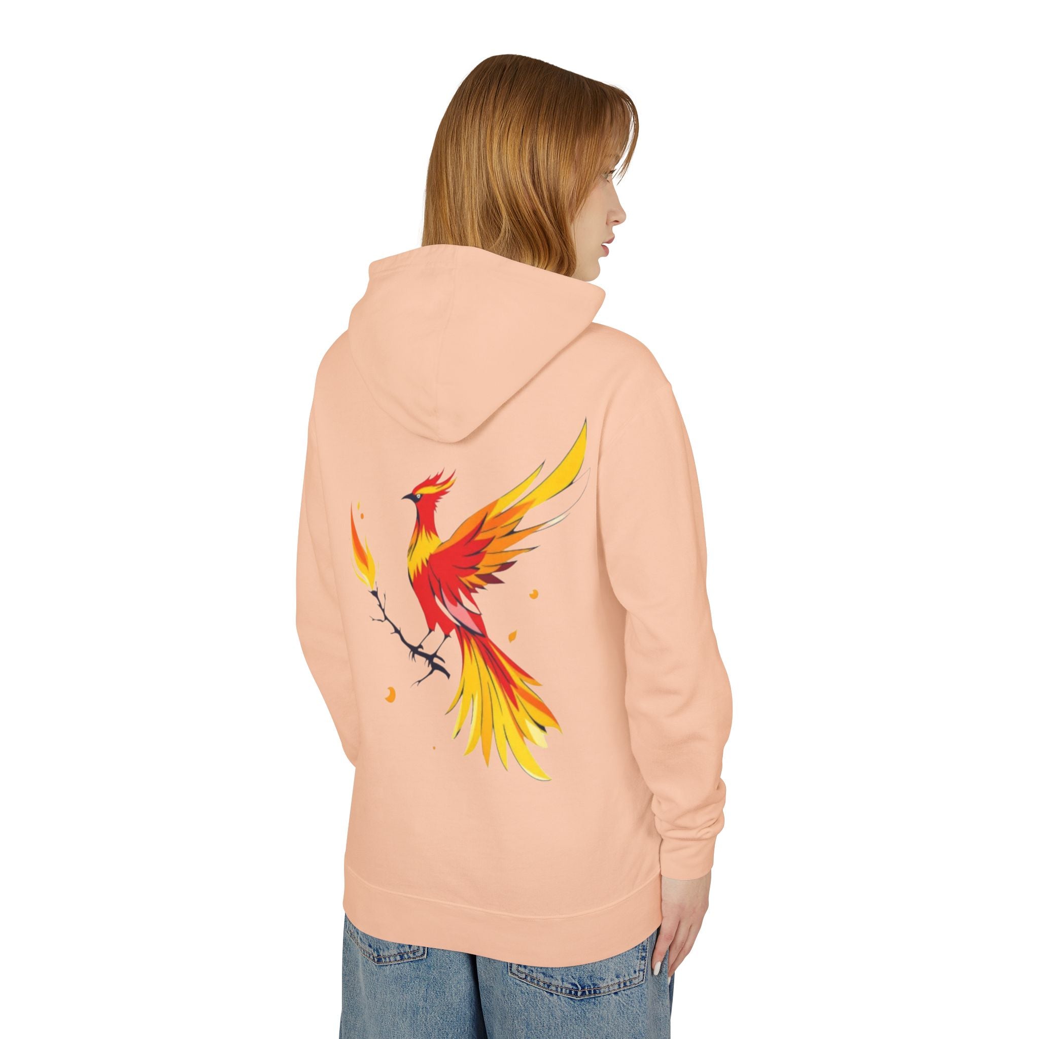 Phoenix Resilience Hooded Sweatshirt — Pullover with Phoenix Energy