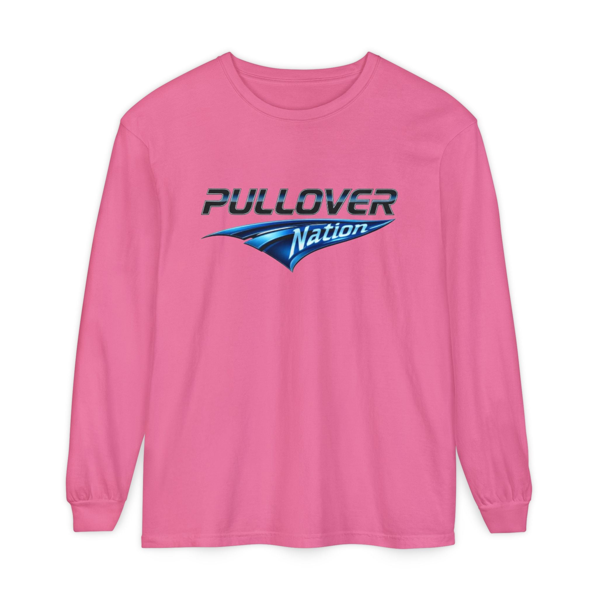 Long Sleeve T-Shirt with Pullover Nation Logo