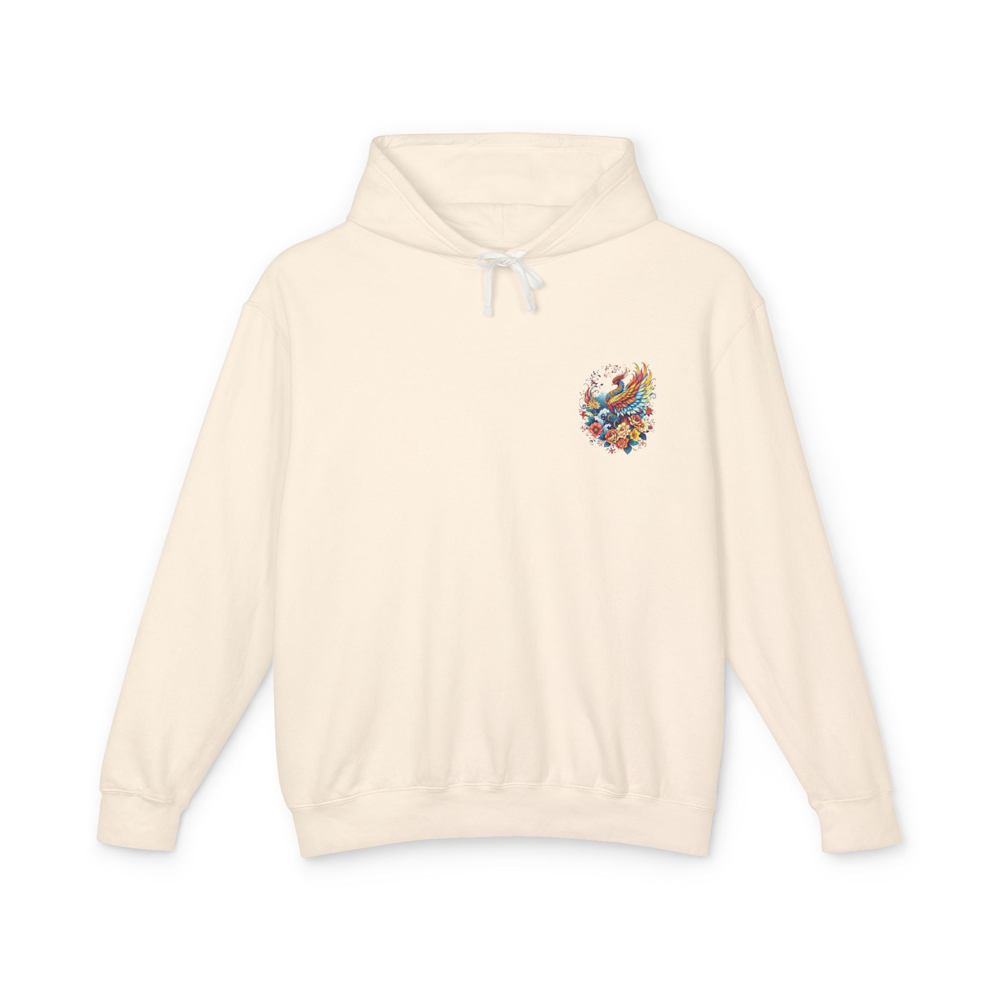 Phoenix Floral Hoodie for Strength and Survivors