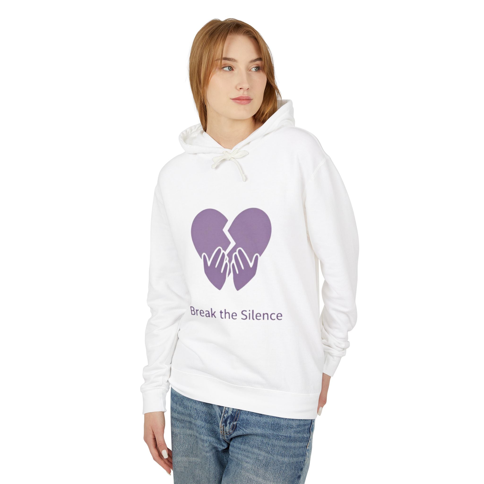 Break the Silence Lightweight Hooded Sweatshirt