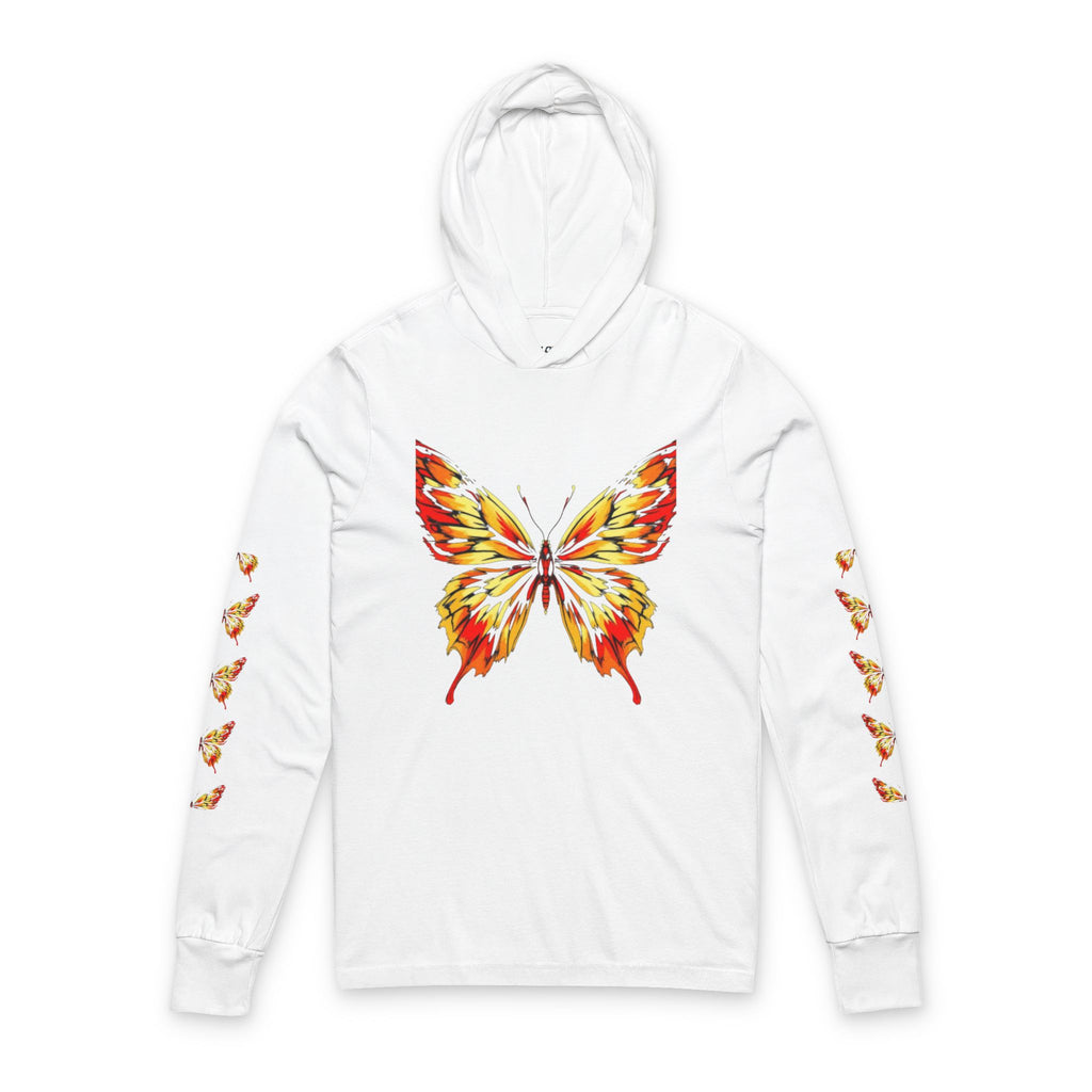 Butterfly Awareness Hooded Long Sleeve Tee