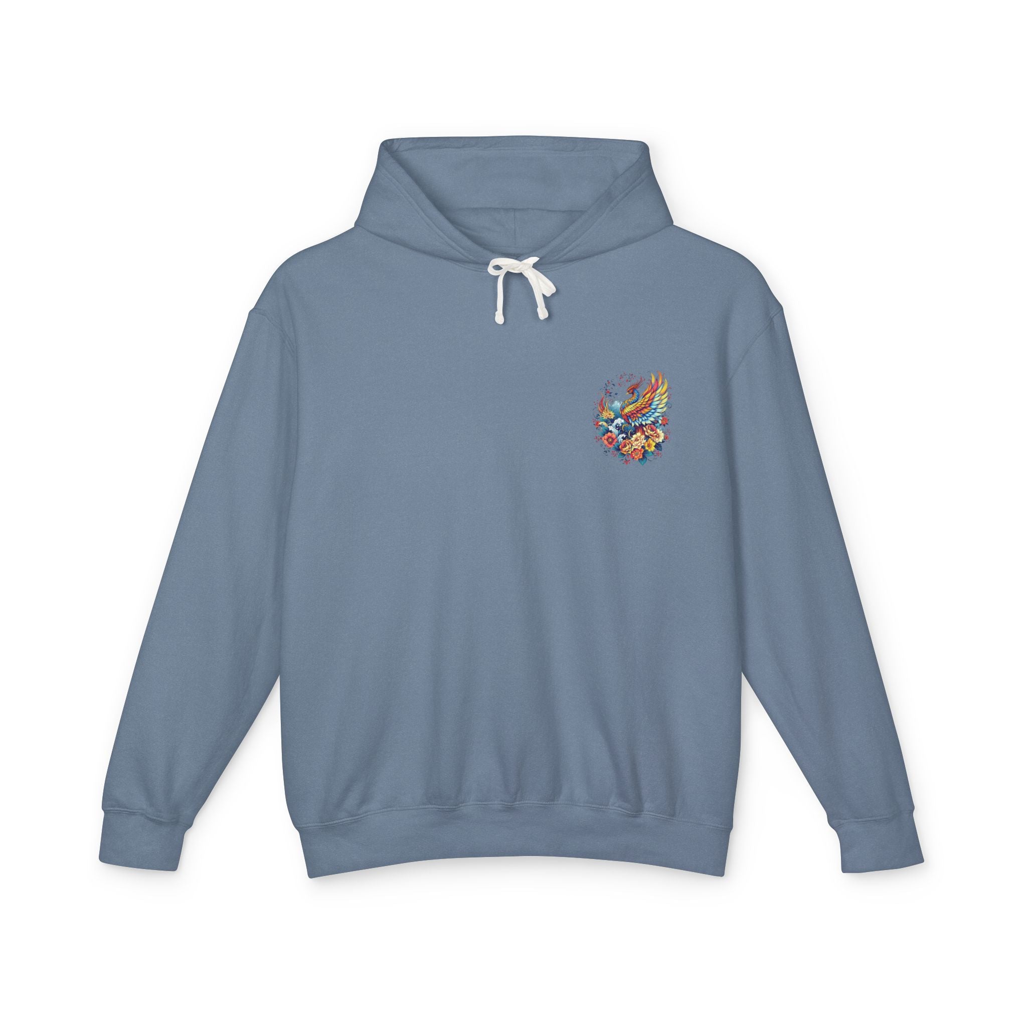 Phoenix Floral Hoodie for Strength and Survivors