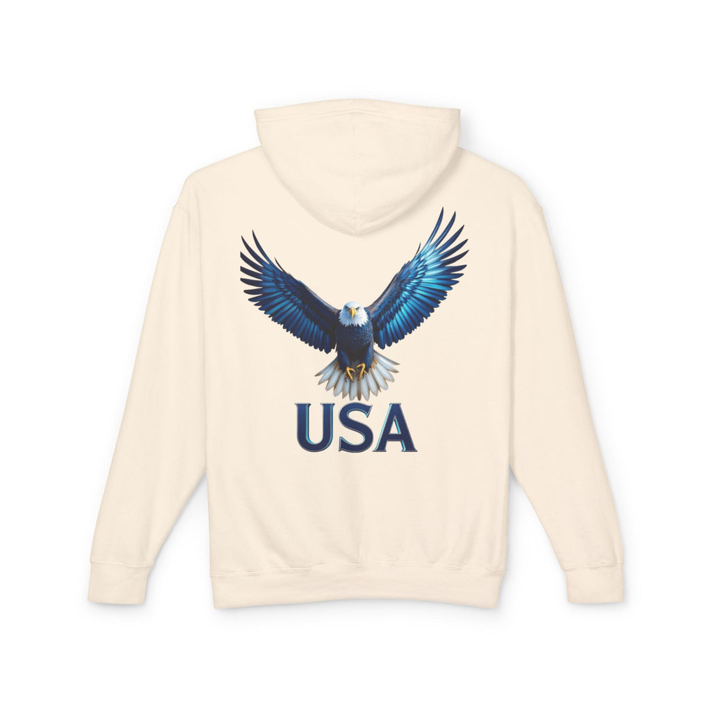 USA Metallic Eagle Hooded Sweatshirt — US Armed Forces Tribute