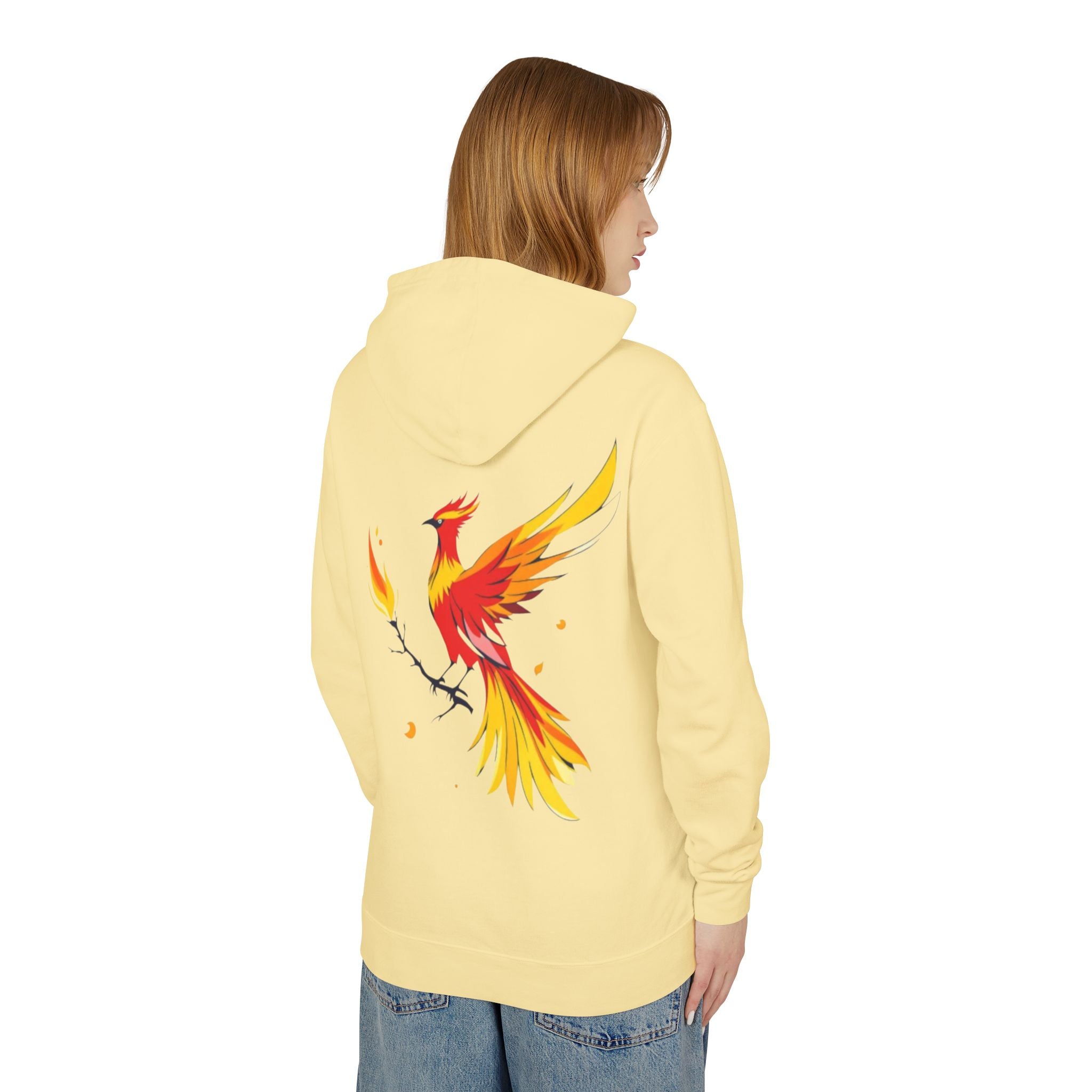 Phoenix Resilience Hooded Sweatshirt — Pullover with Phoenix Energy