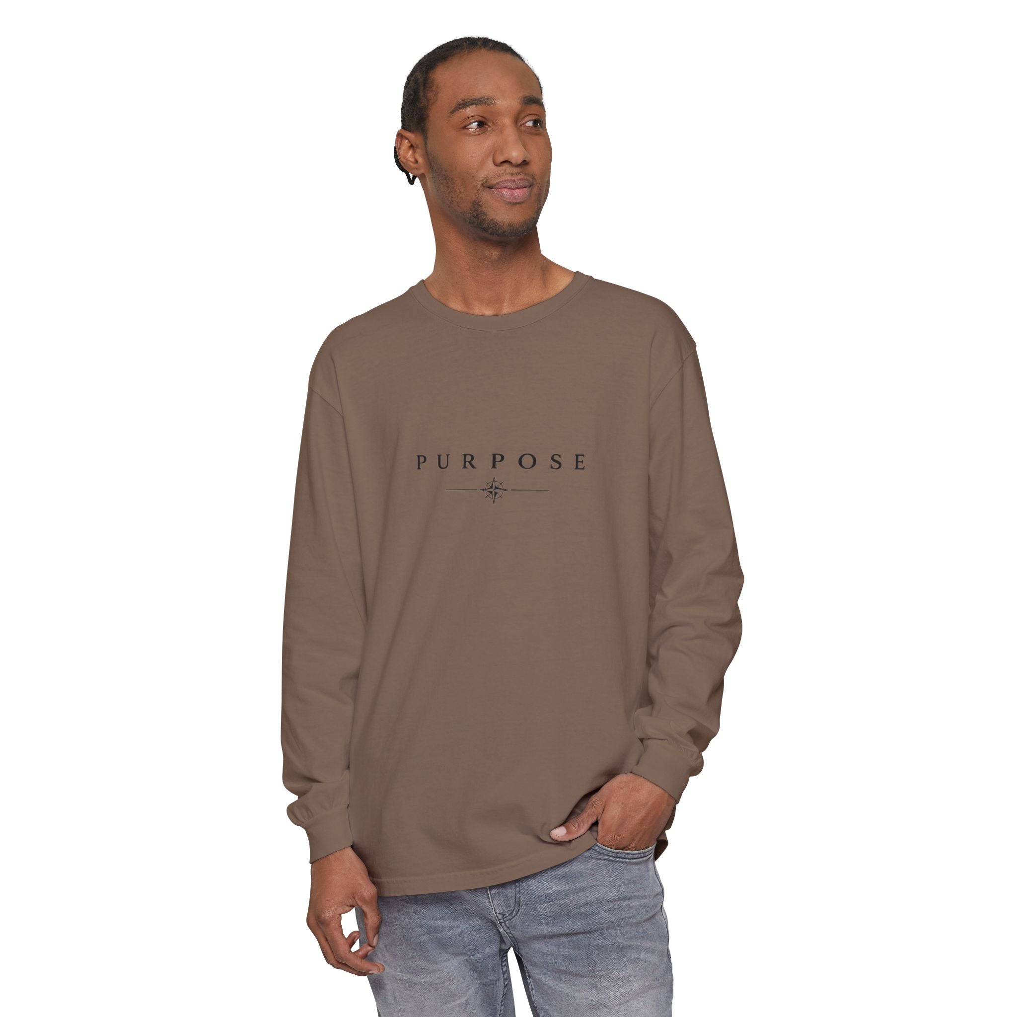 Long Sleeve T-Shirt with Pullover Nation Logo