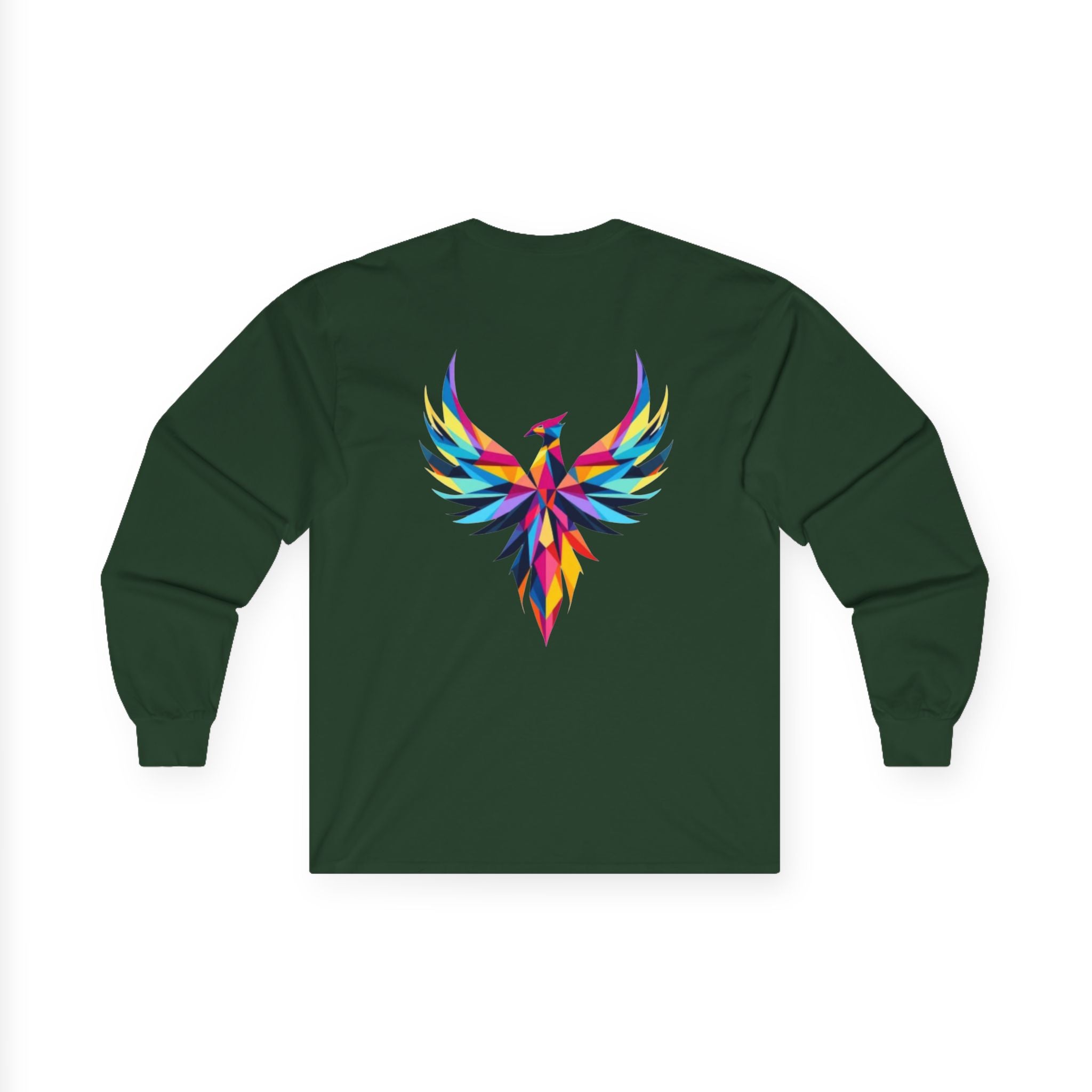 Resilience Phoenix Long Sleeve Tee — Rising Phoenix Design