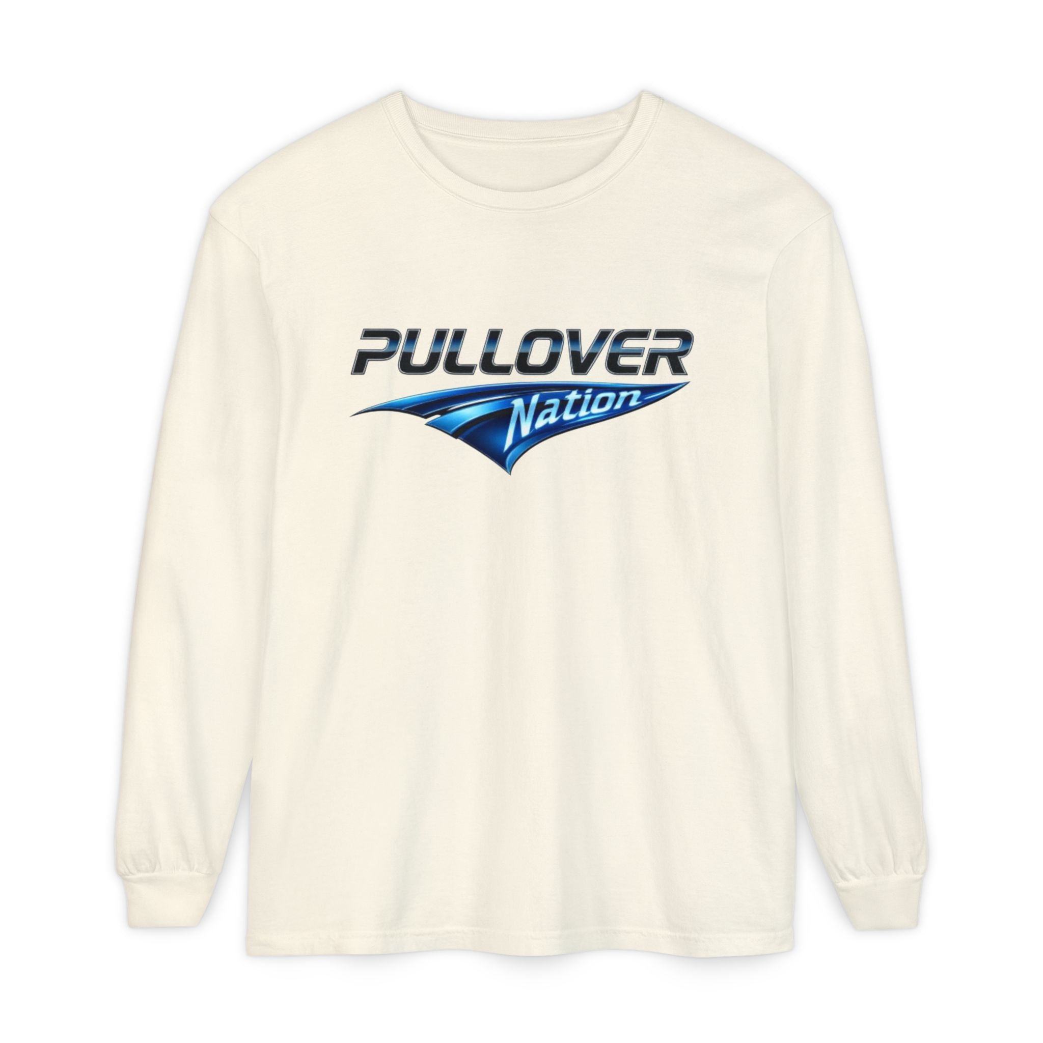 Long Sleeve T-Shirt with Pullover Nation Logo