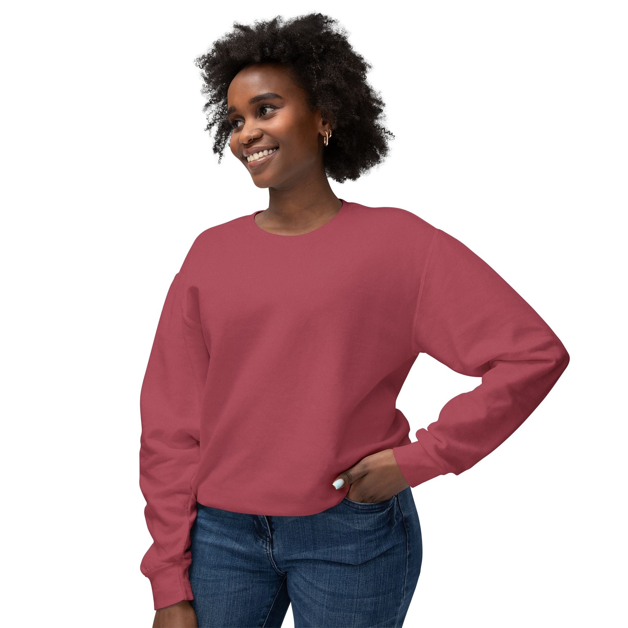 Hope and Change Crewneck Sweatshirt — Diverse Raised Hands Illustration, Unity & Support Graphic Pullover