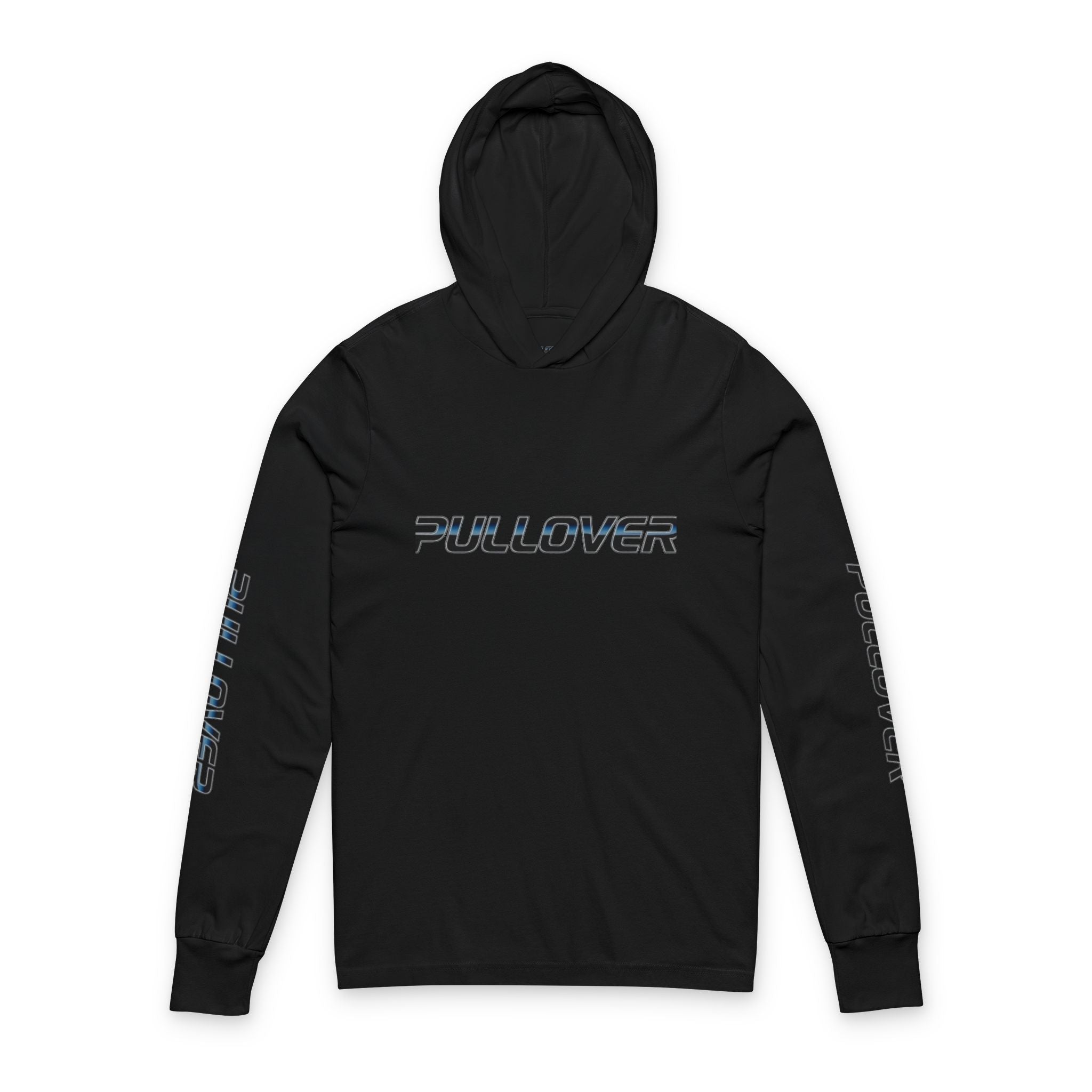 Pullover Logo Hooded Long Sleeve Tee