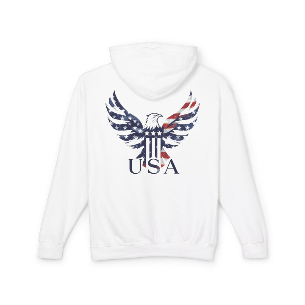 Patriotic USA Eagle Hoodie — Support U.S. Armed Forces