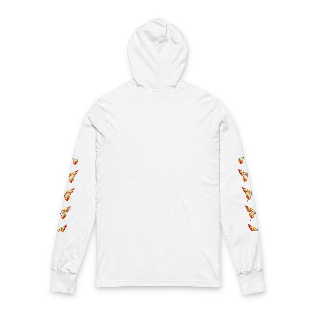 Butterfly Awareness Hooded Long Sleeve Tee