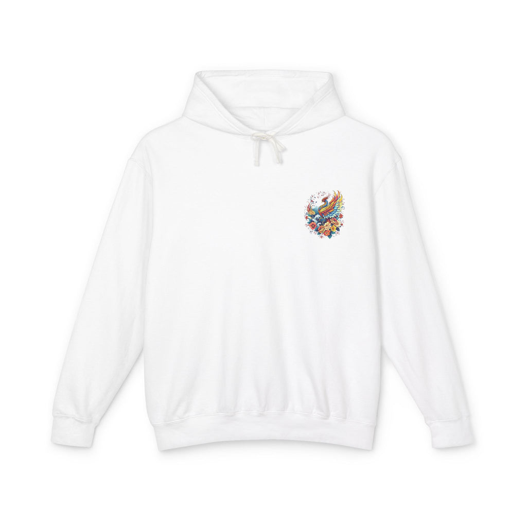 Phoenix Floral Hoodie for Strength and Survivors