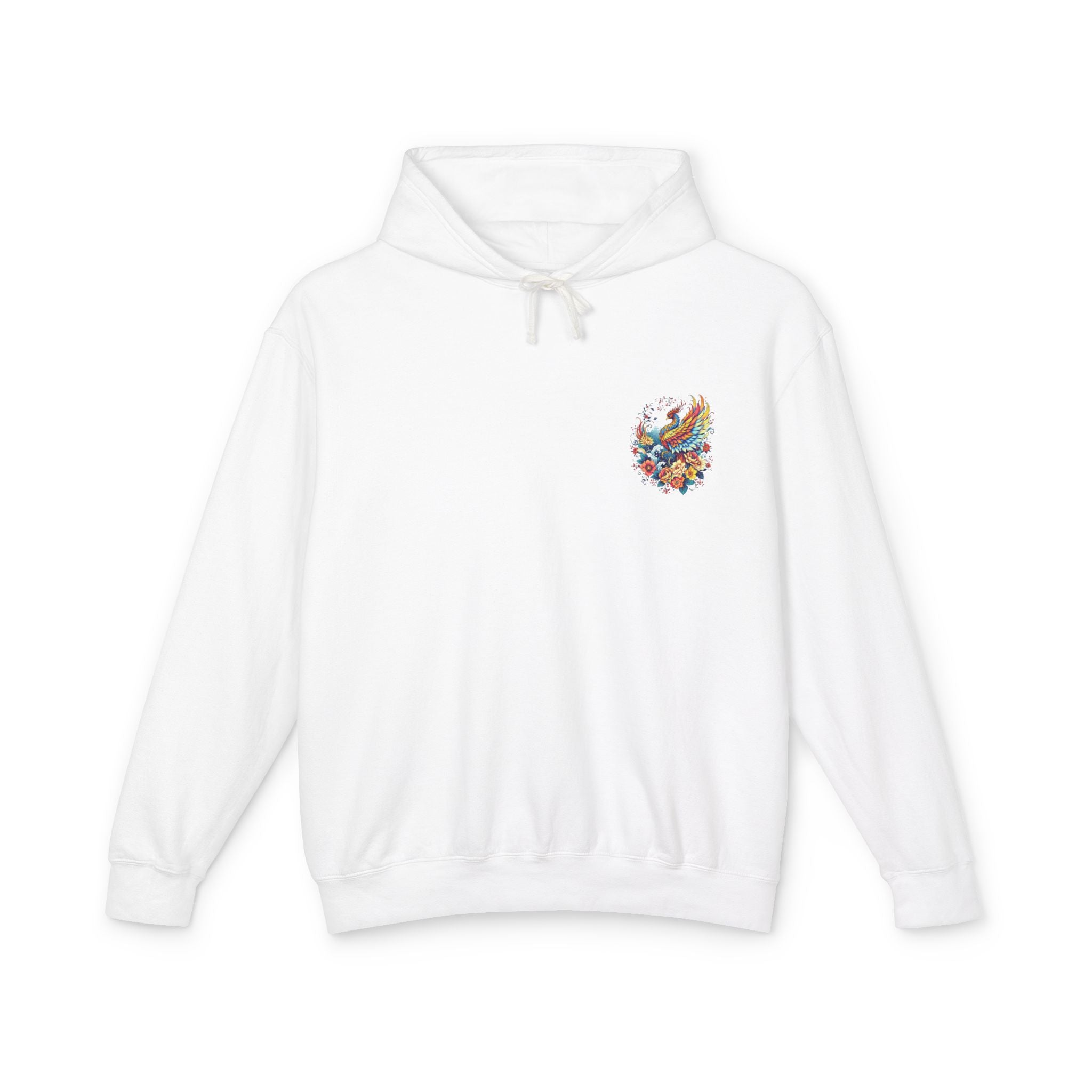 Phoenix Floral Hoodie for Strength and Survivors