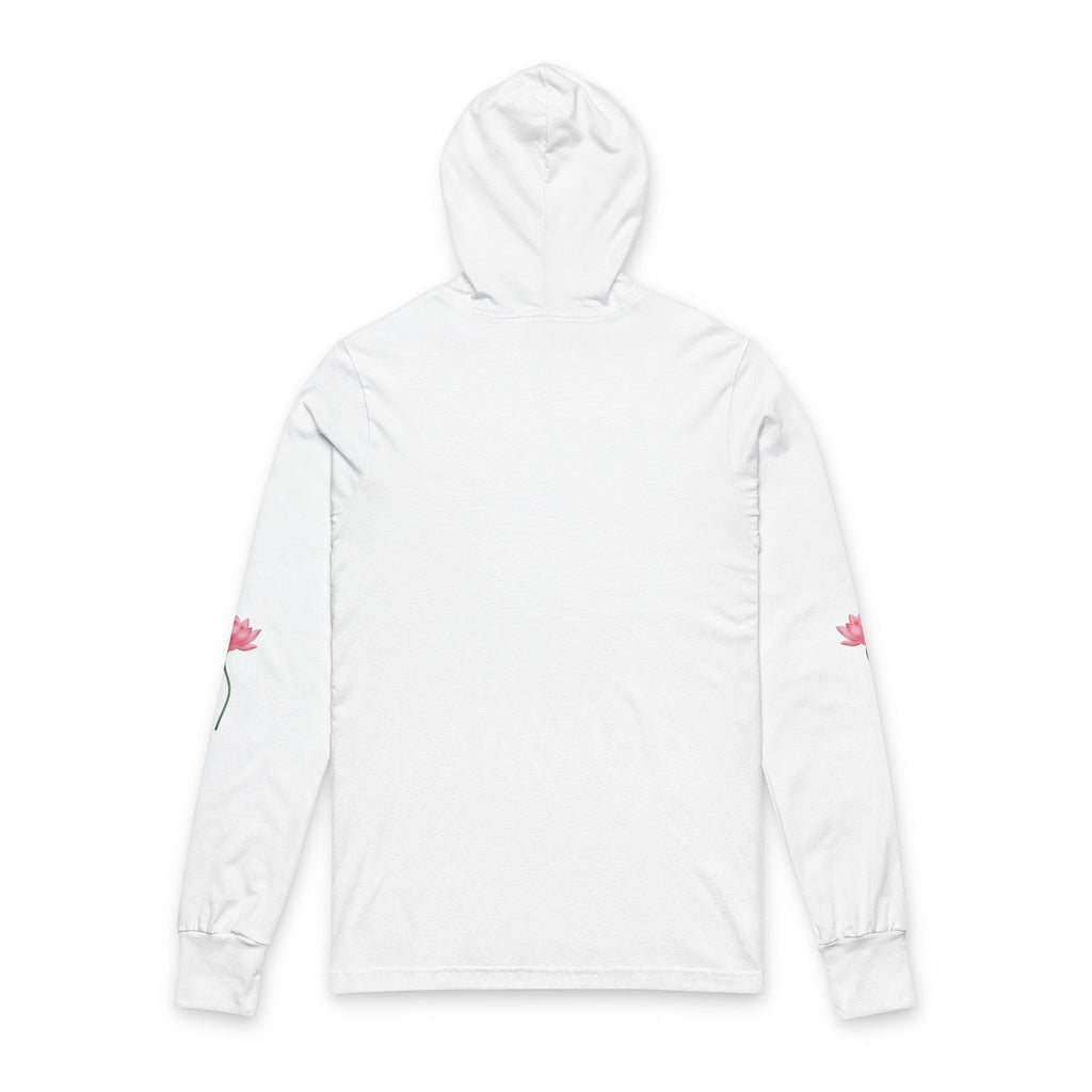 Emotional Support Pullover Hoodie — Lotus Flower Design