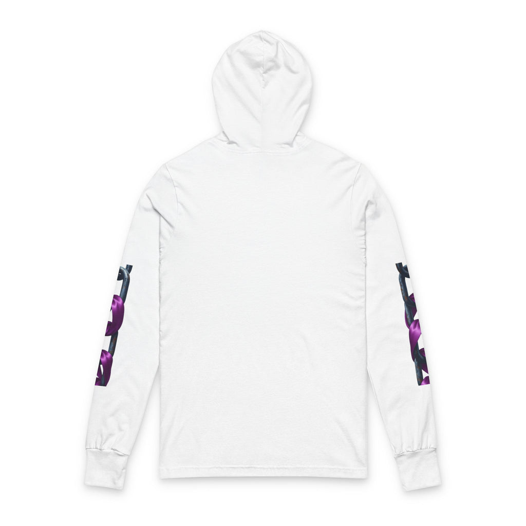 Domestic Violence Awareness Chain & Ribbon Hooded Tee
