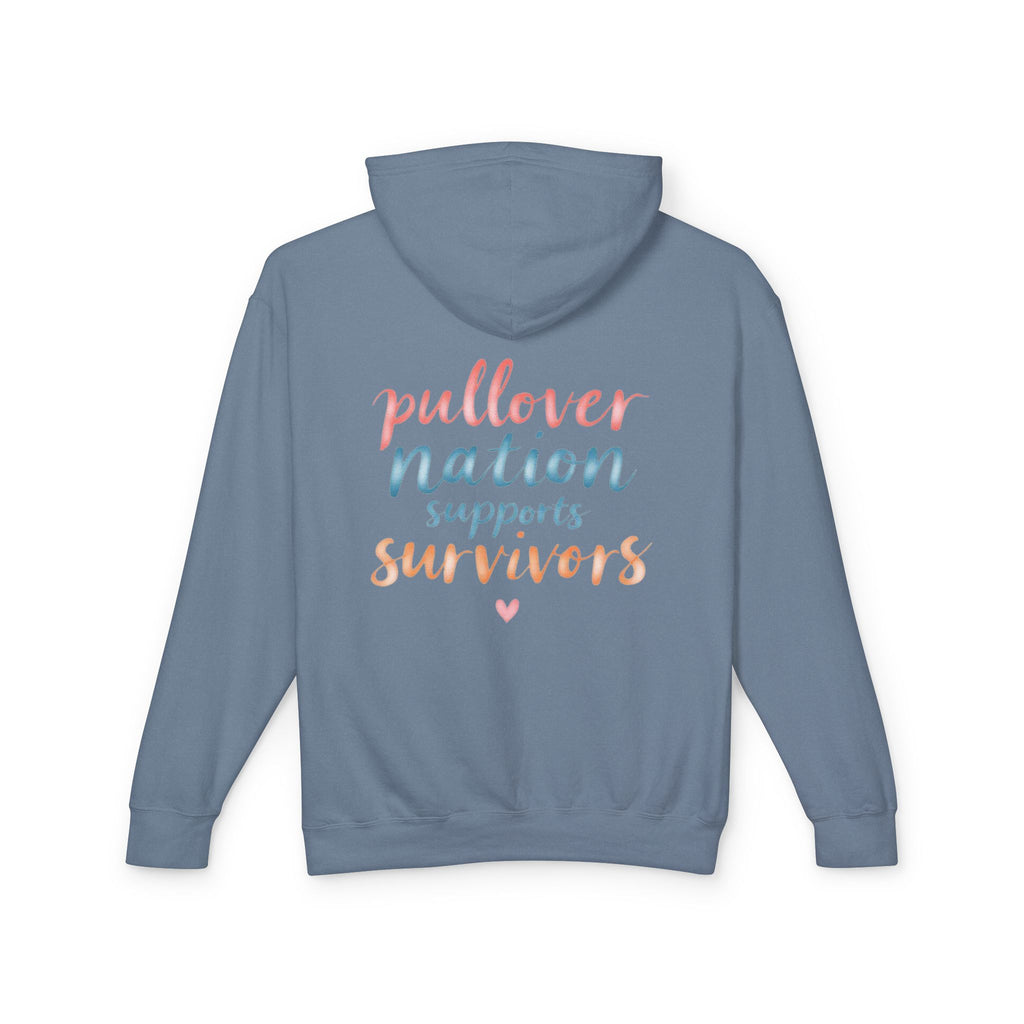 Pullover Nation Supports Survivors Hoodie — Awareness Support Sweatshirt