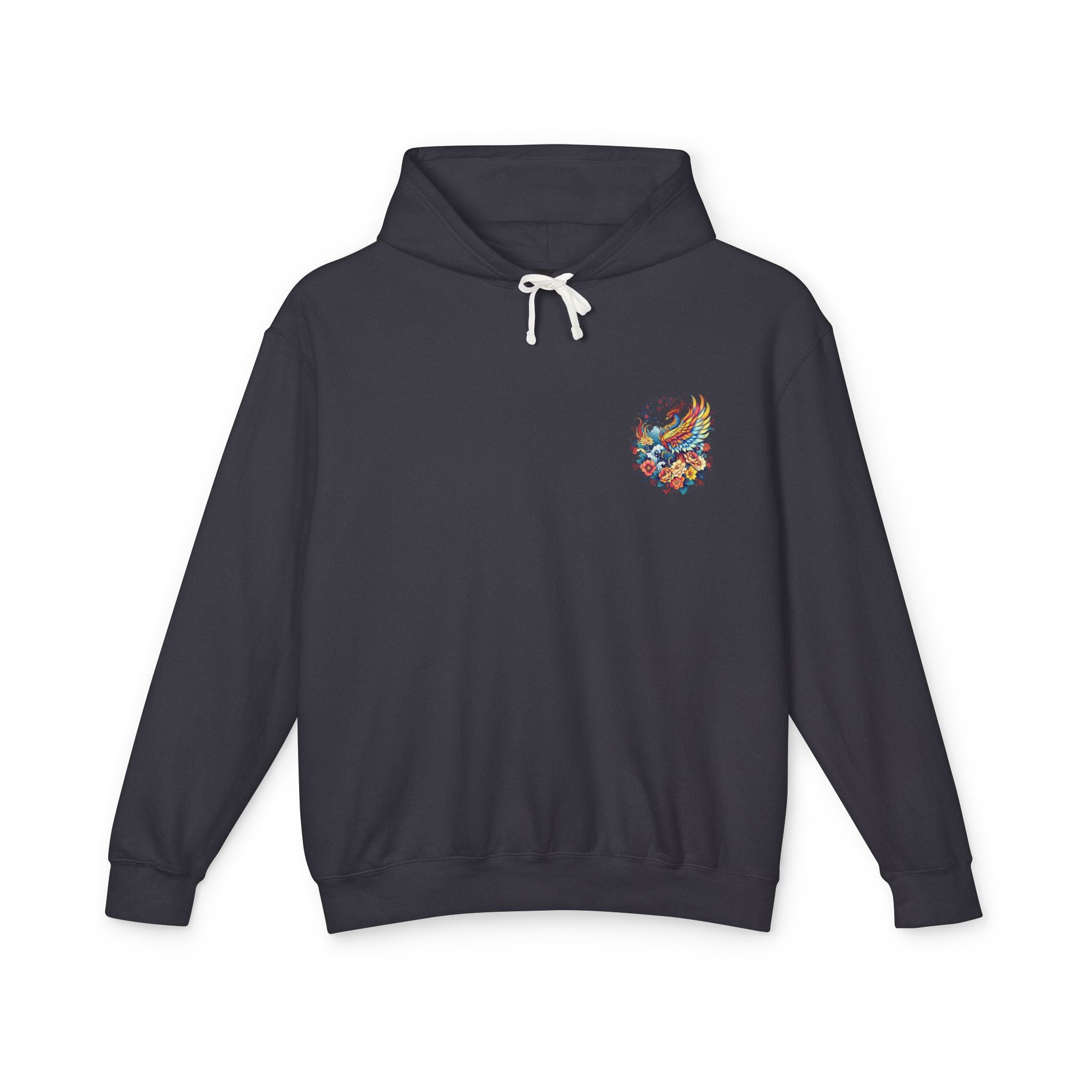 Phoenix Floral Hoodie for Strength and Survivors